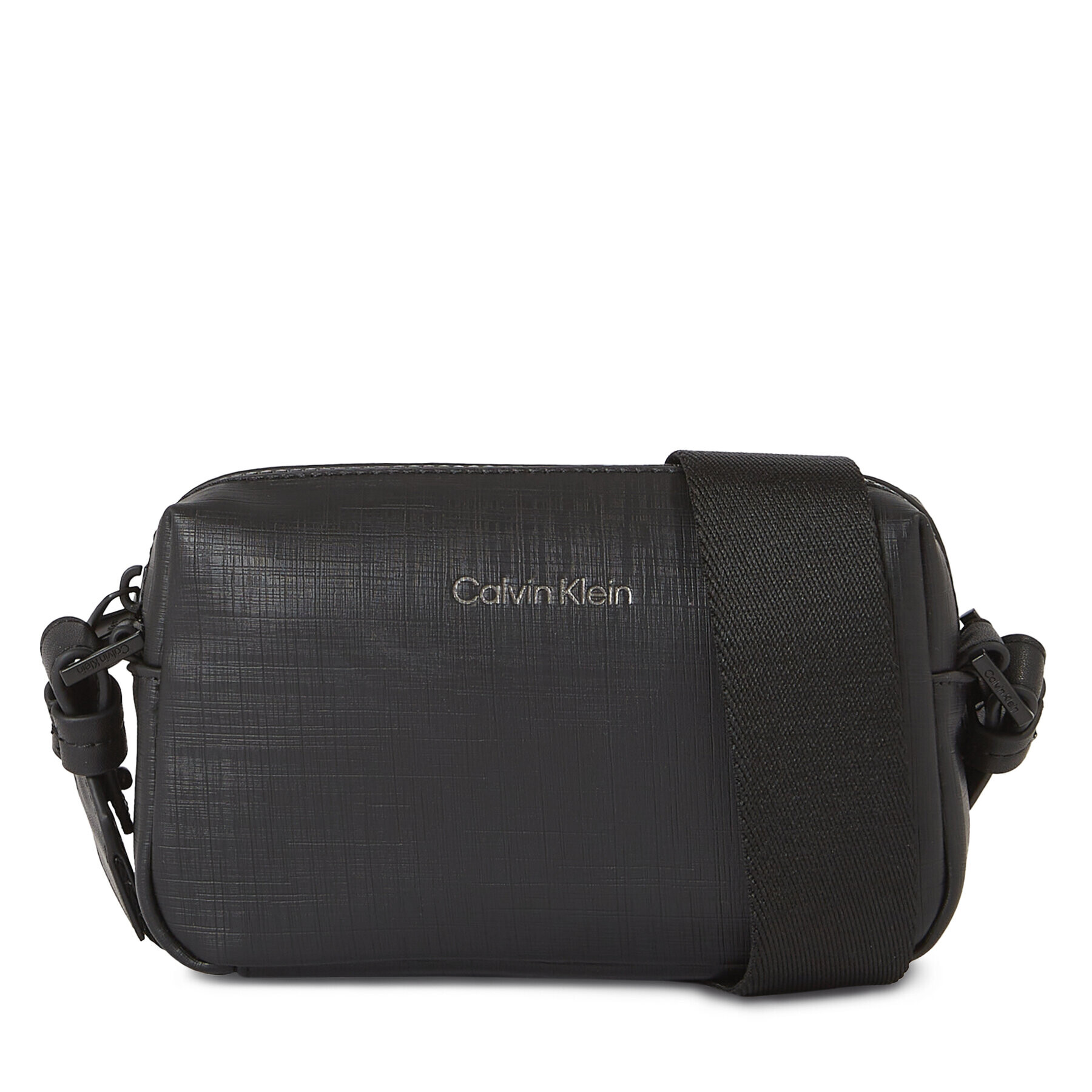 Calvin Klein Torbica za okrog pasu Ck Must Camera Bag S Check K50K510844 Črna - Pepit.si