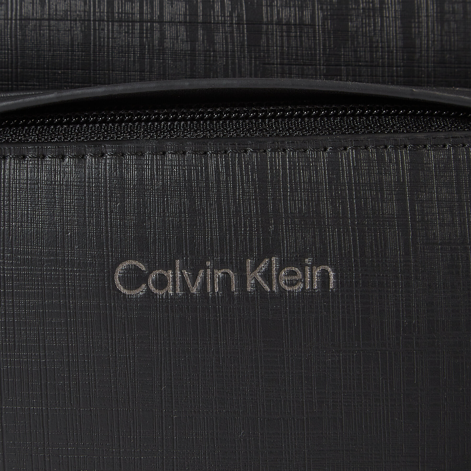 Calvin Klein Torbica za okrog pasu Ck Must Reporter S Check K50K511188 Črna - Pepit.si