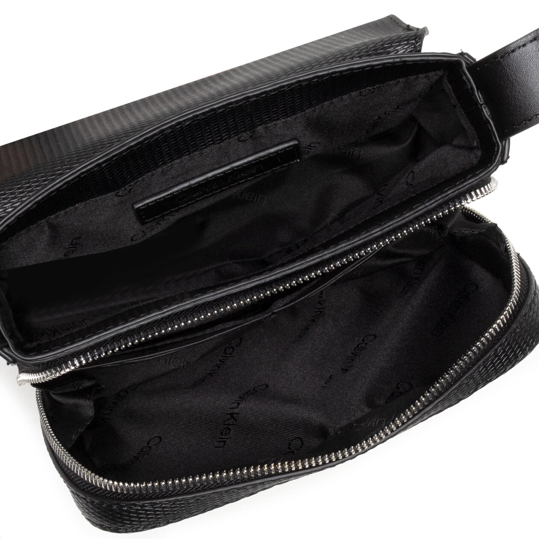 Calvin Klein Torbica za okrog pasu Minimalism Func Camera Bag K50K509234 Črna - Pepit.si