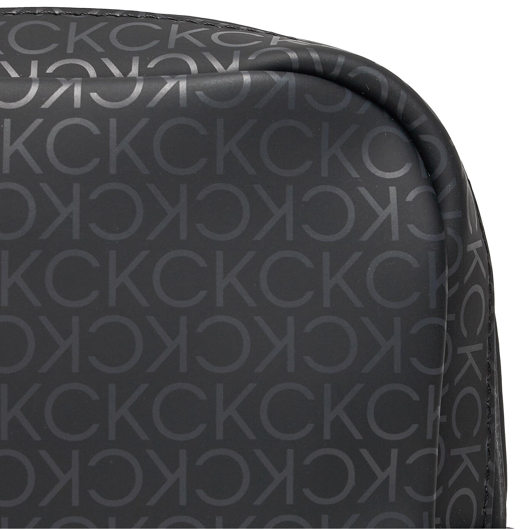 Calvin Klein Torbica za okrog pasu Rubberized Conv Reporter S Mono K50K511227 Črna - Pepit.si