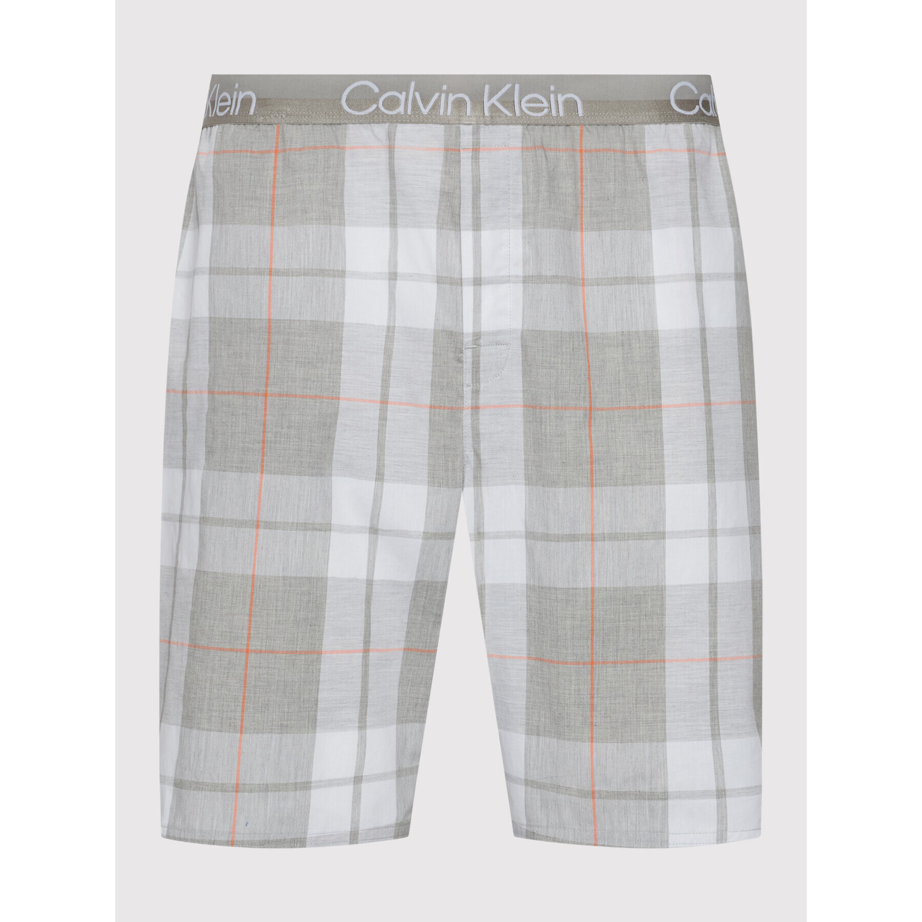 Calvin Klein Underwear Kratke hlače pižama 000NM2179E Siva Regular Fit - Pepit.si