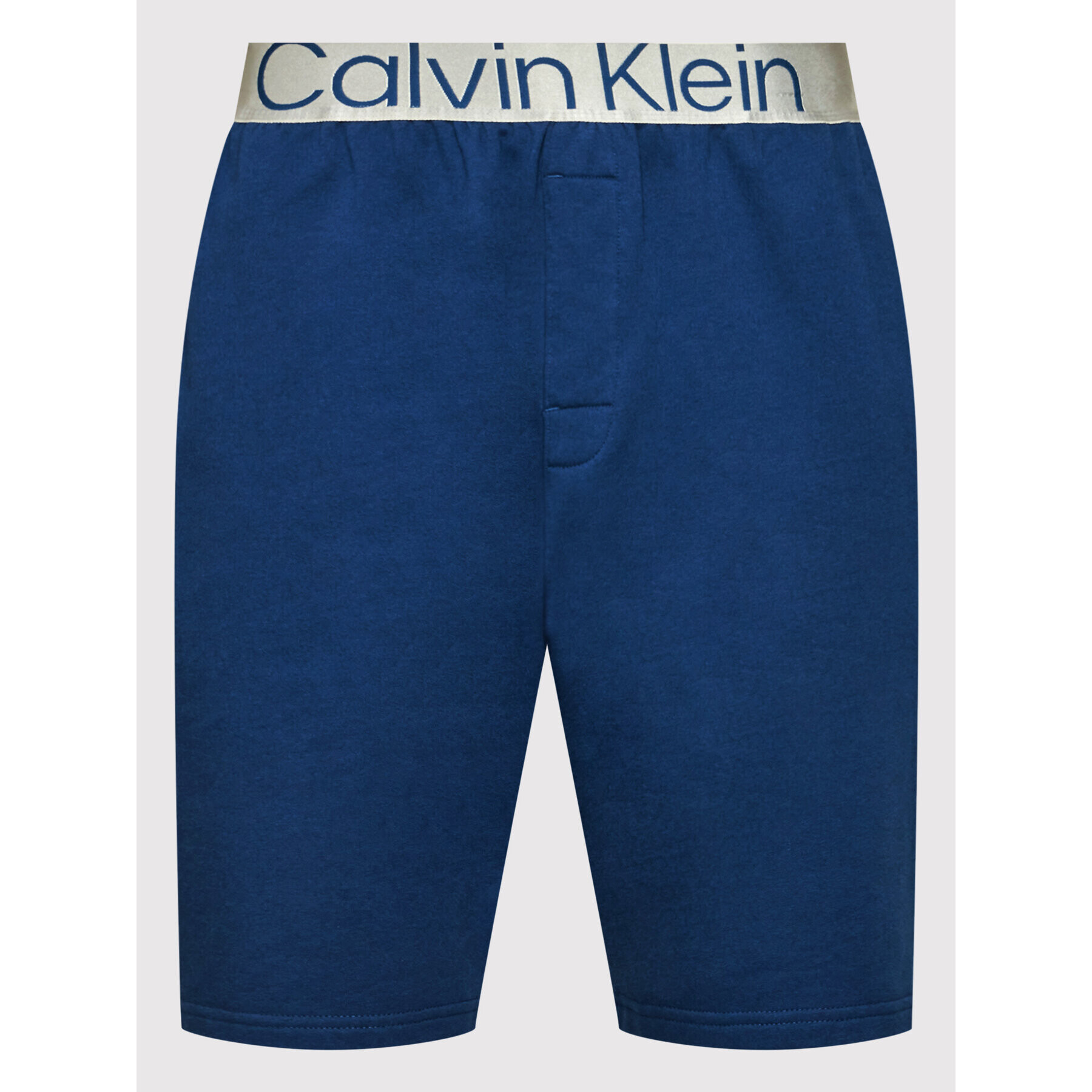 Calvin Klein Underwear Kratke hlače pižama 000NM2267E Mornarsko modra Regular Fit - Pepit.si