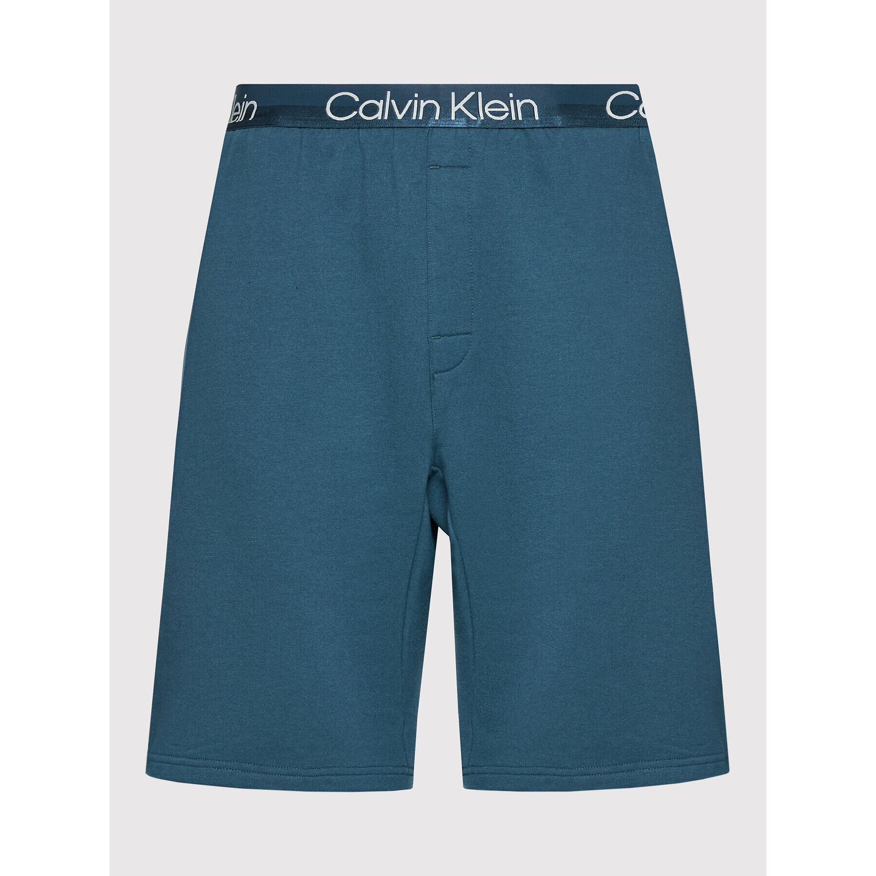 Calvin Klein Underwear Kratke hlače pižama 000NM2271E Mornarsko modra Regular Fit - Pepit.si