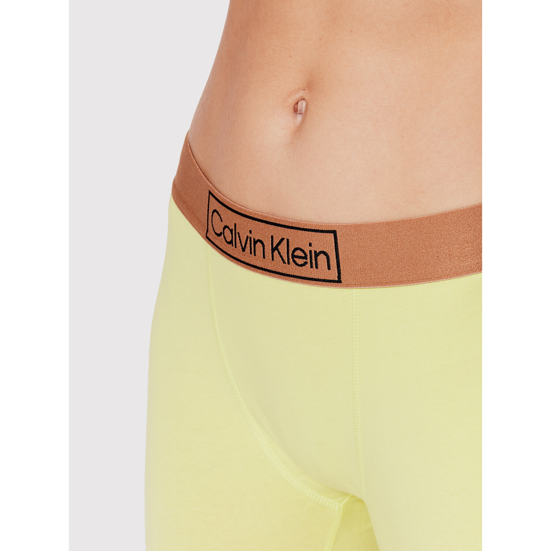 Calvin Klein Underwear Kratke hlače pižama 000QS6781E Zelena Slim Fit - Pepit.si