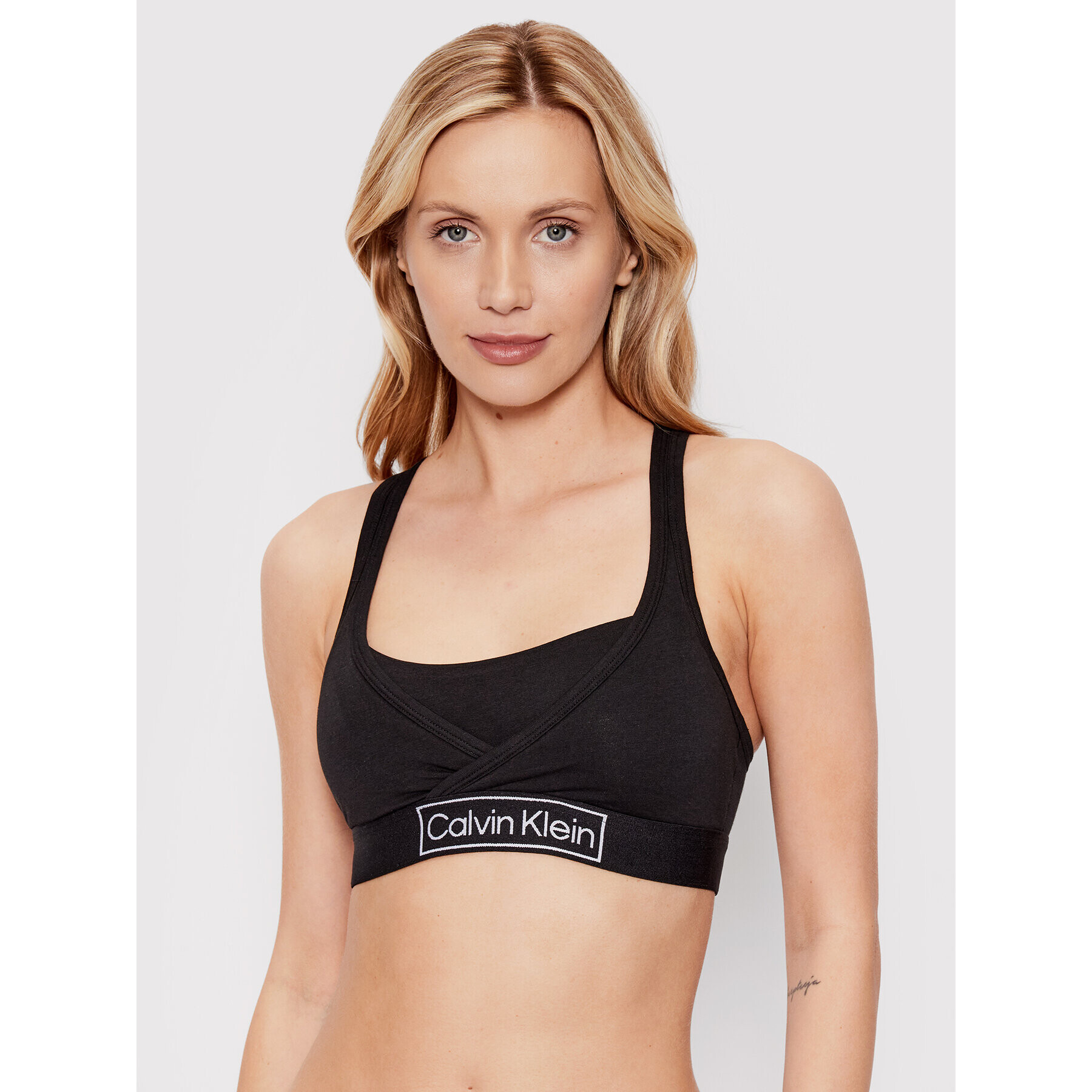 Calvin Klein Underwear Nederček za dojenje 000QF6752E Črna - Pepit.si