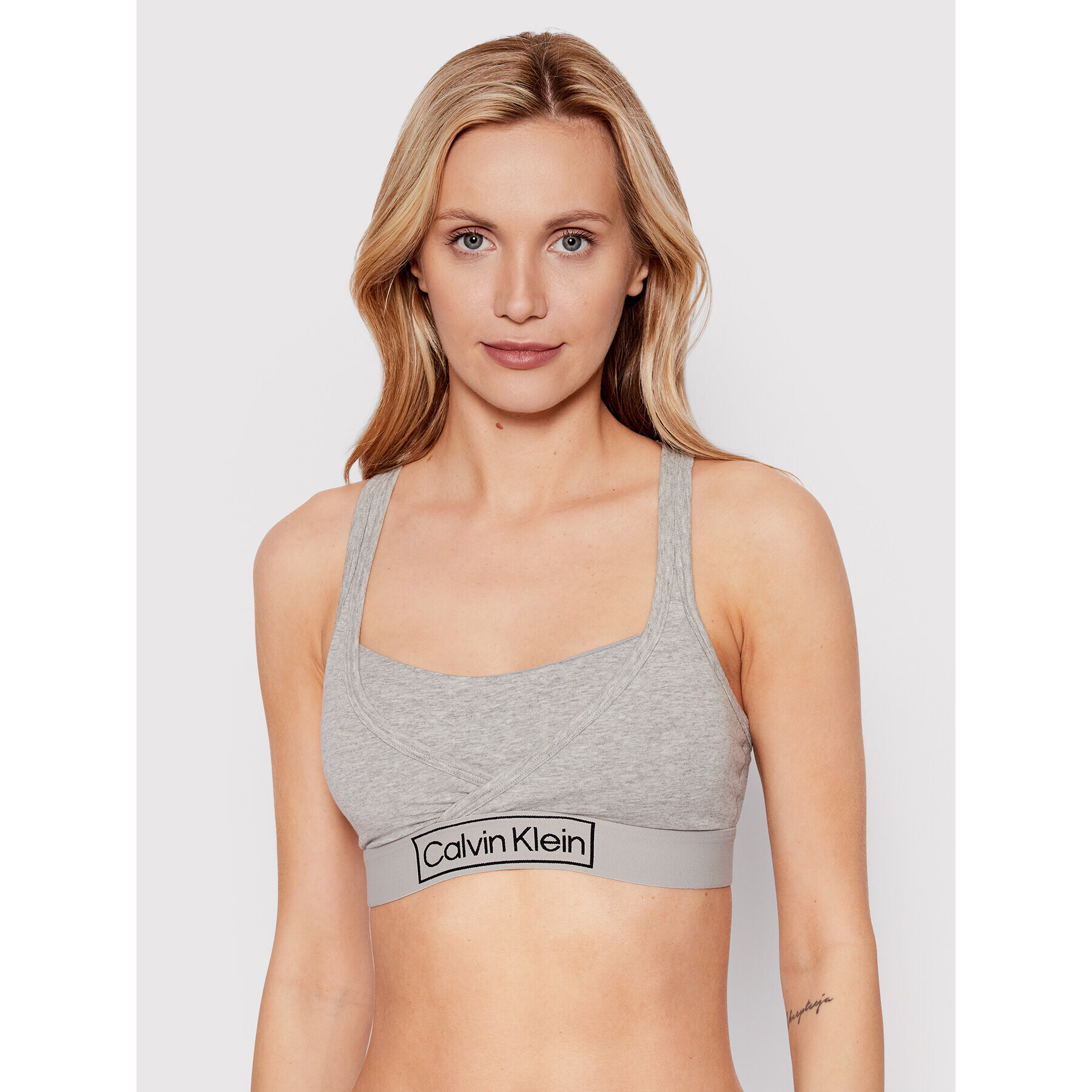 Calvin Klein Underwear Nederček za dojenje 000QF6752E Siva - Pepit.si