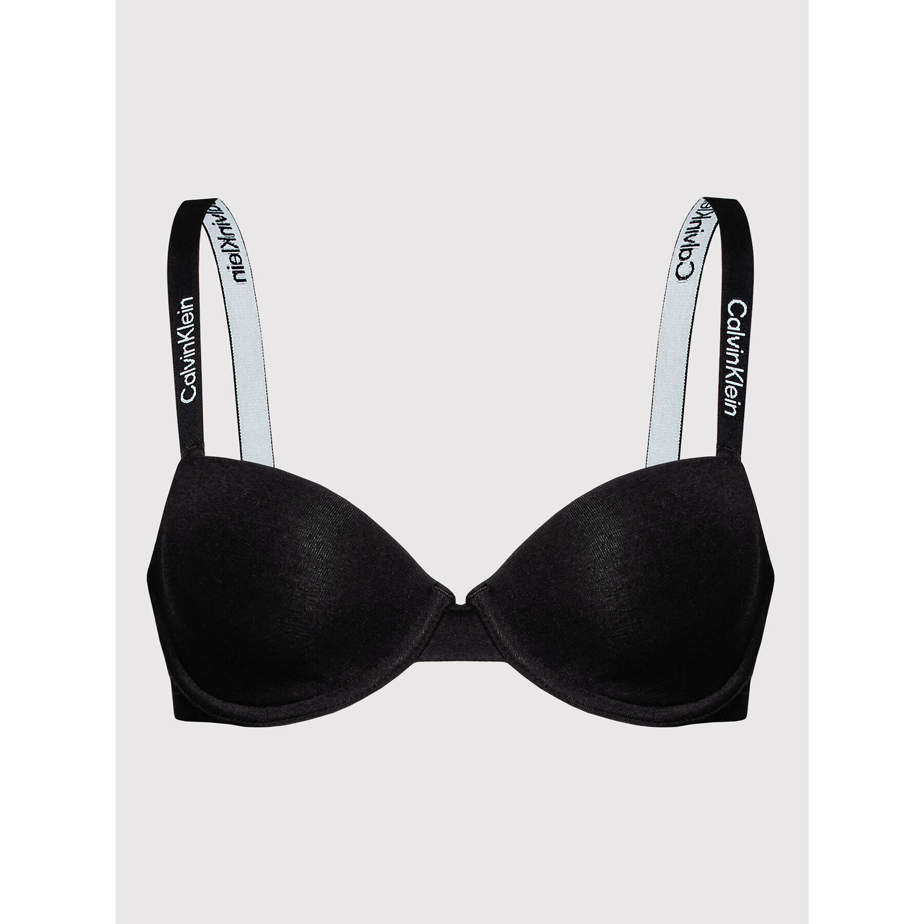 Calvin Klein Underwear Nedrček s kostjo 000QF6772E Črna - Pepit.si