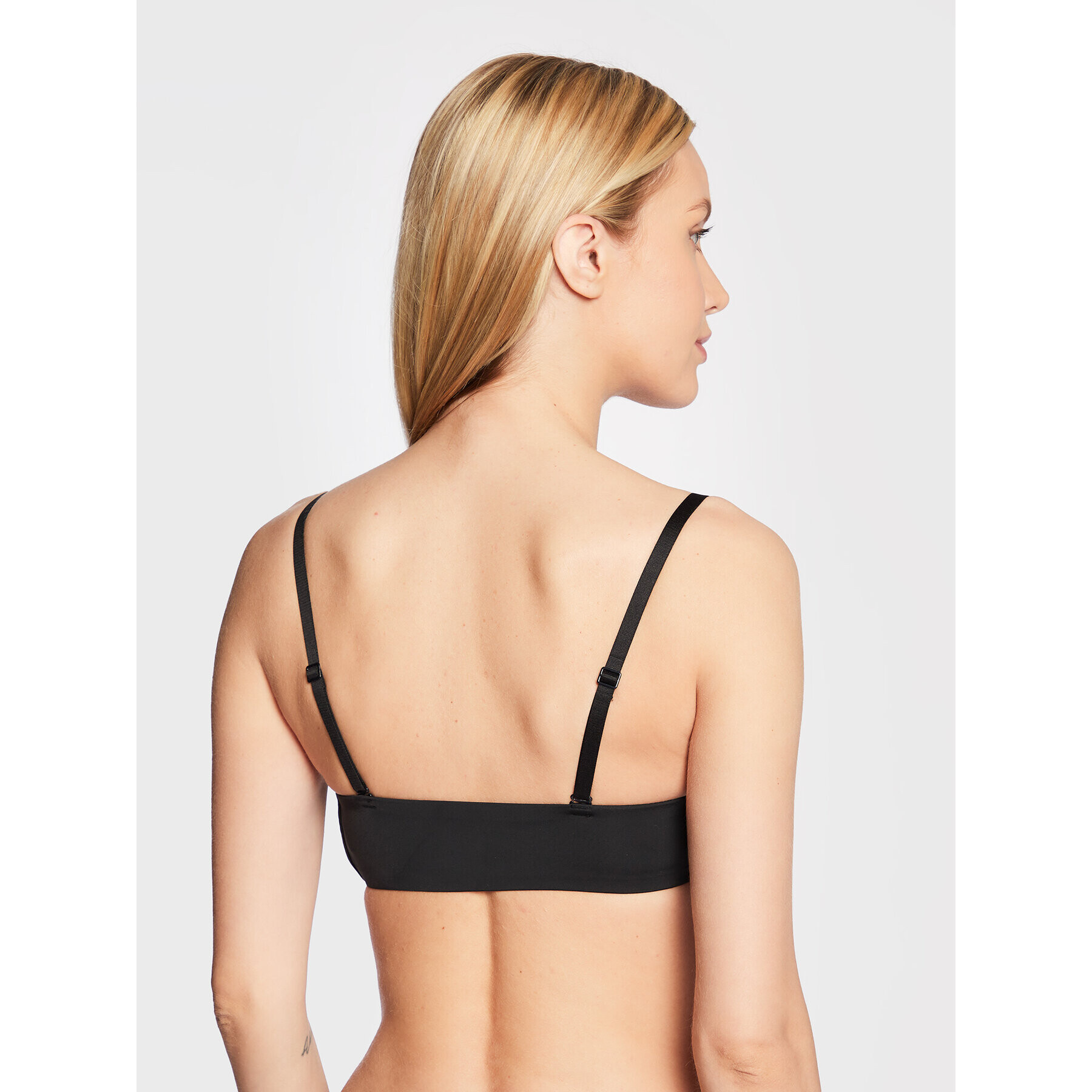 Calvin Klein Underwear Nedrček z oporo 000QF5748E Črna - Pepit.si