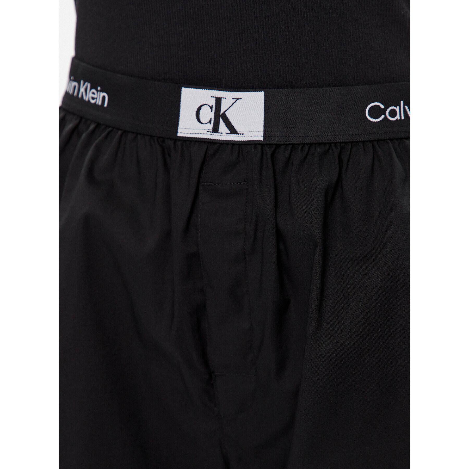 Calvin Klein Underwear Pižama 000QS6937E Črna Regular Fit - Pepit.si