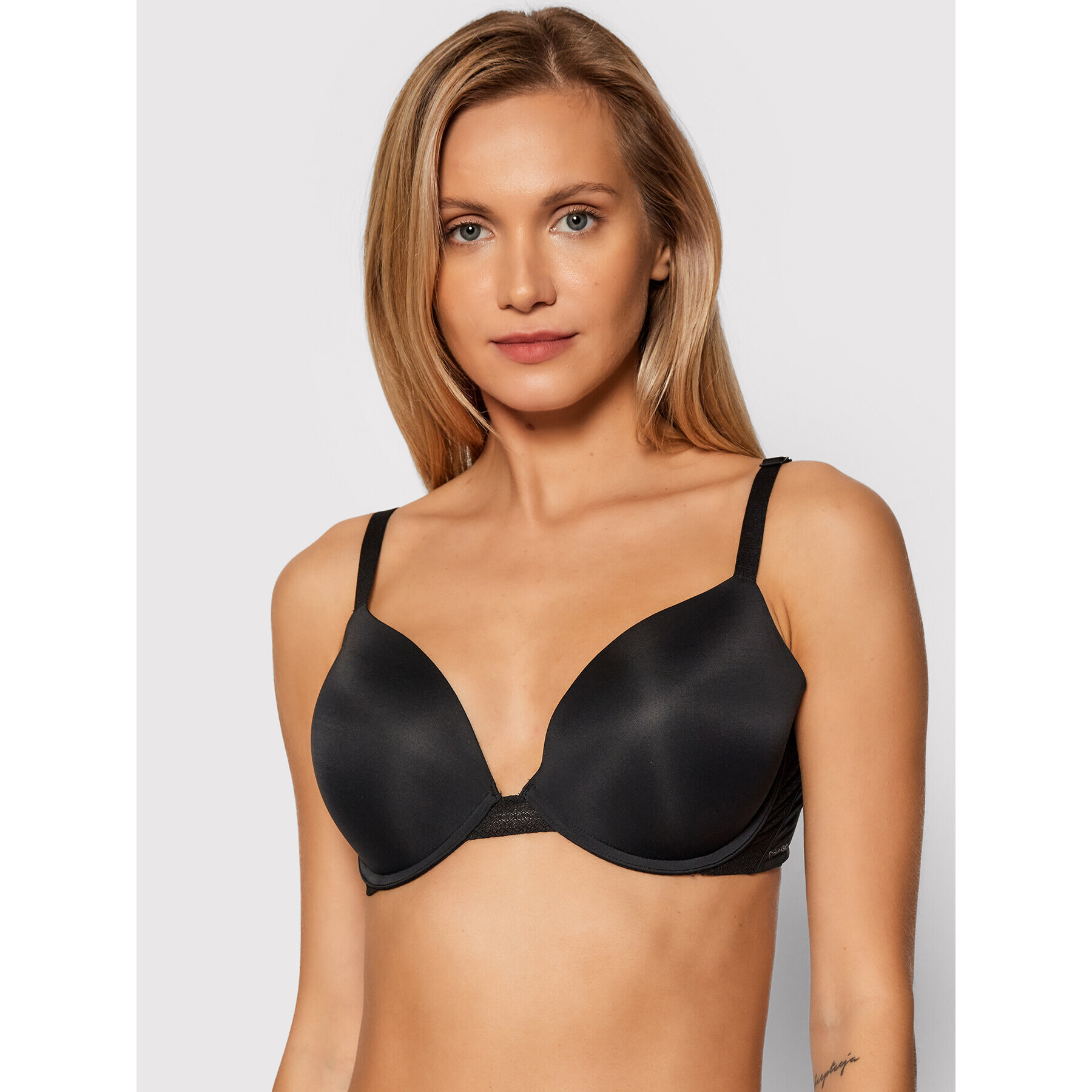 Calvin Klein Underwear Push-Up nedrček 000QF5613E Črna - Pepit.si