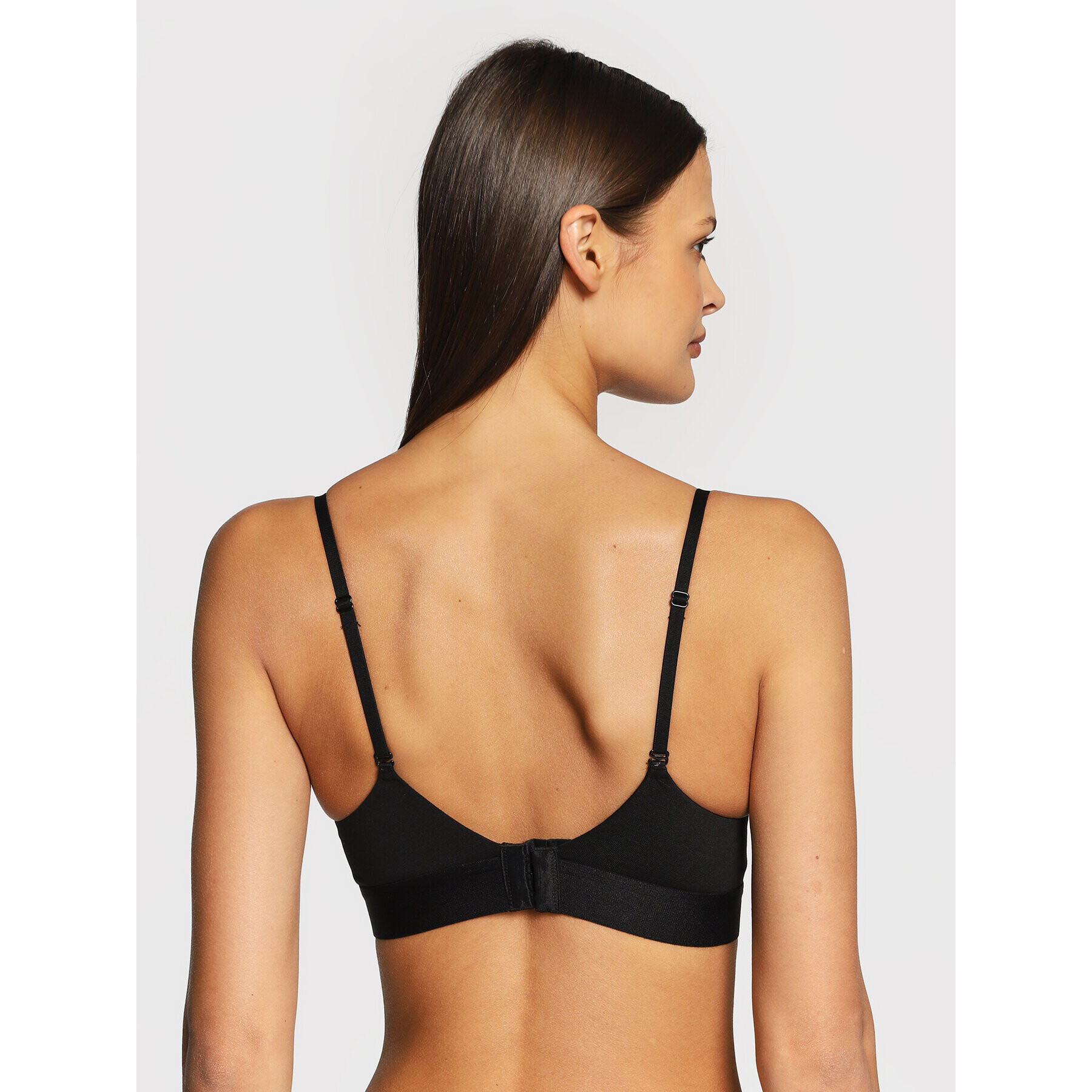 Calvin Klein Underwear Push-Up nedrček 000QF6991E Črna - Pepit.si