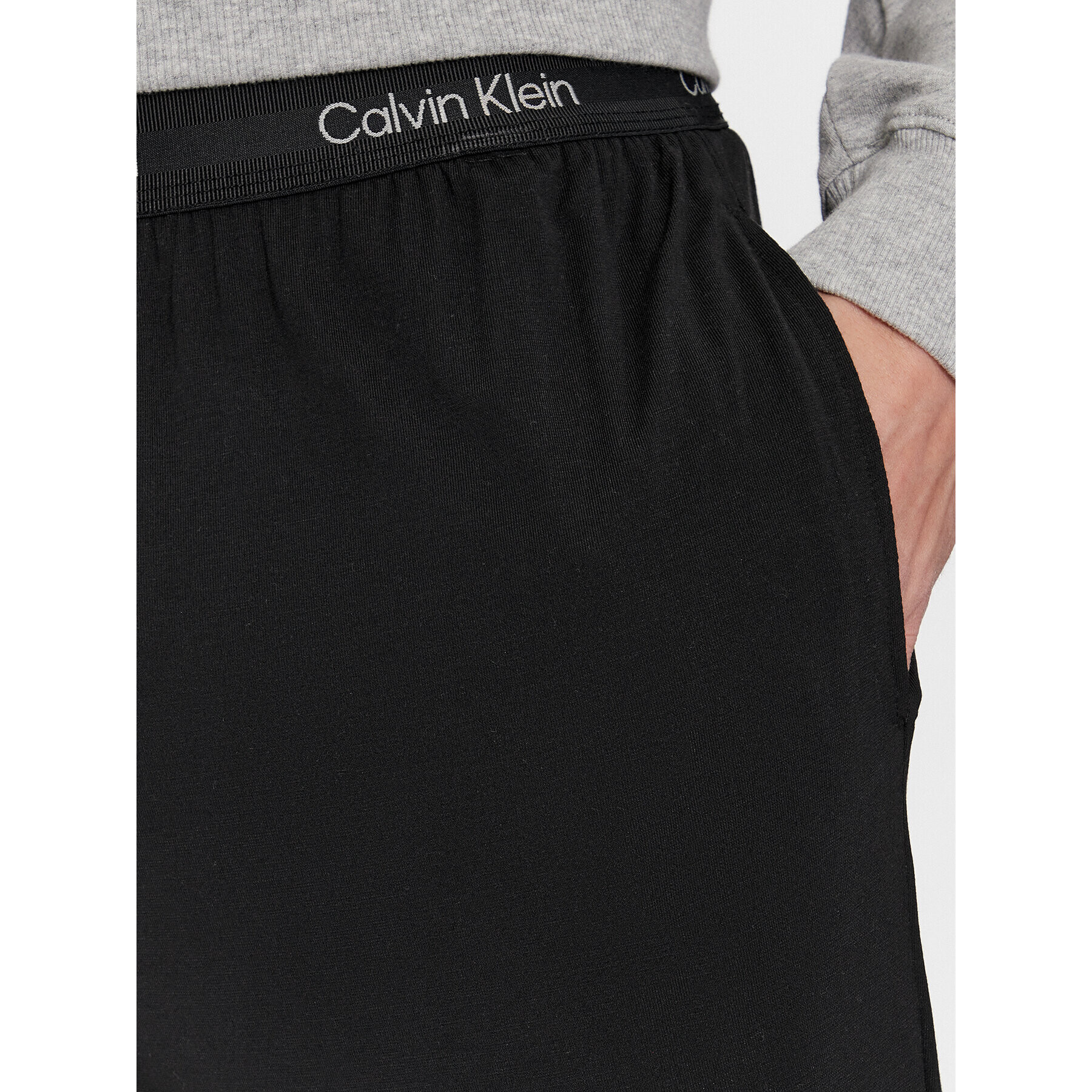 Calvin Klein Underwear Spodnji del pižame 000NM2235A Črna Regular Fit - Pepit.si