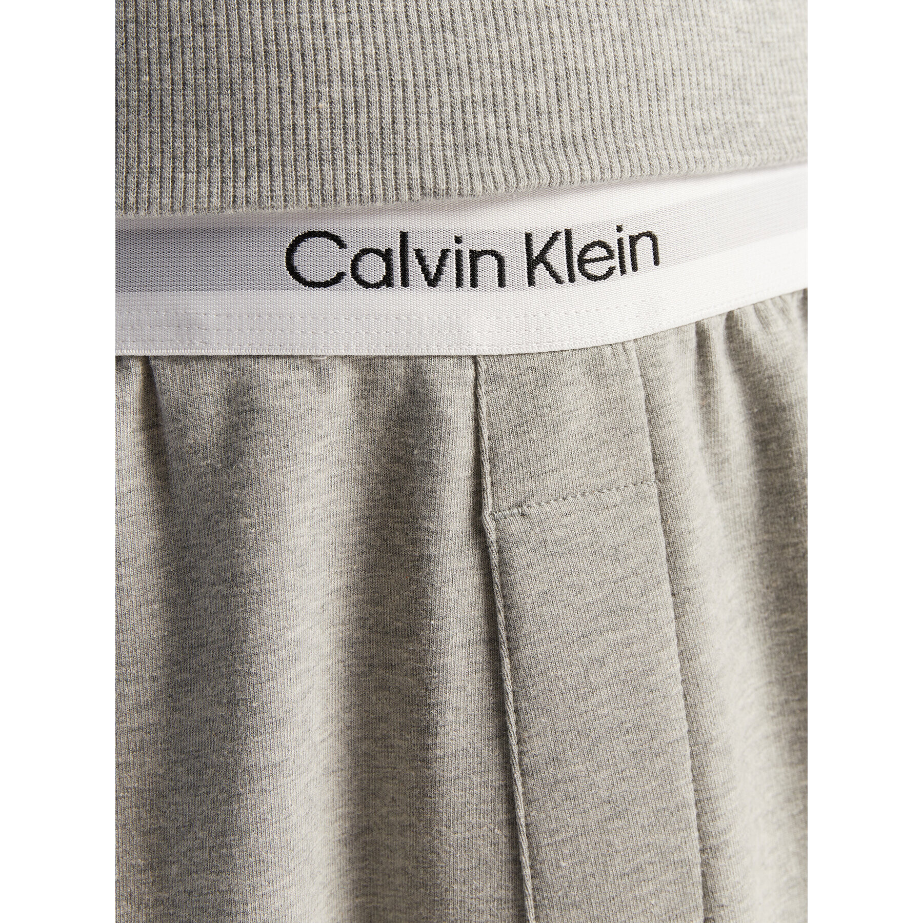 Calvin Klein Underwear Spodnji del pižame 000NM2302E Siva Regular Fit - Pepit.si