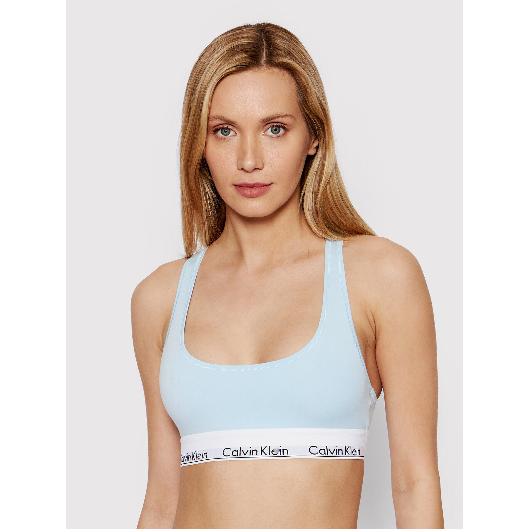 Calvin Klein Underwear Top nedrček 0000F3785E Modra - Pepit.si