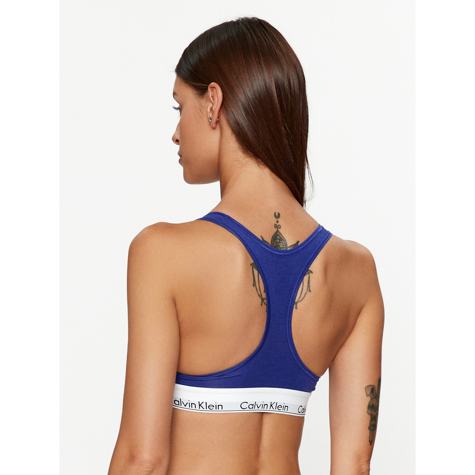 Calvin Klein Underwear Top nedrček 0000F3785E Modra - Pepit.si