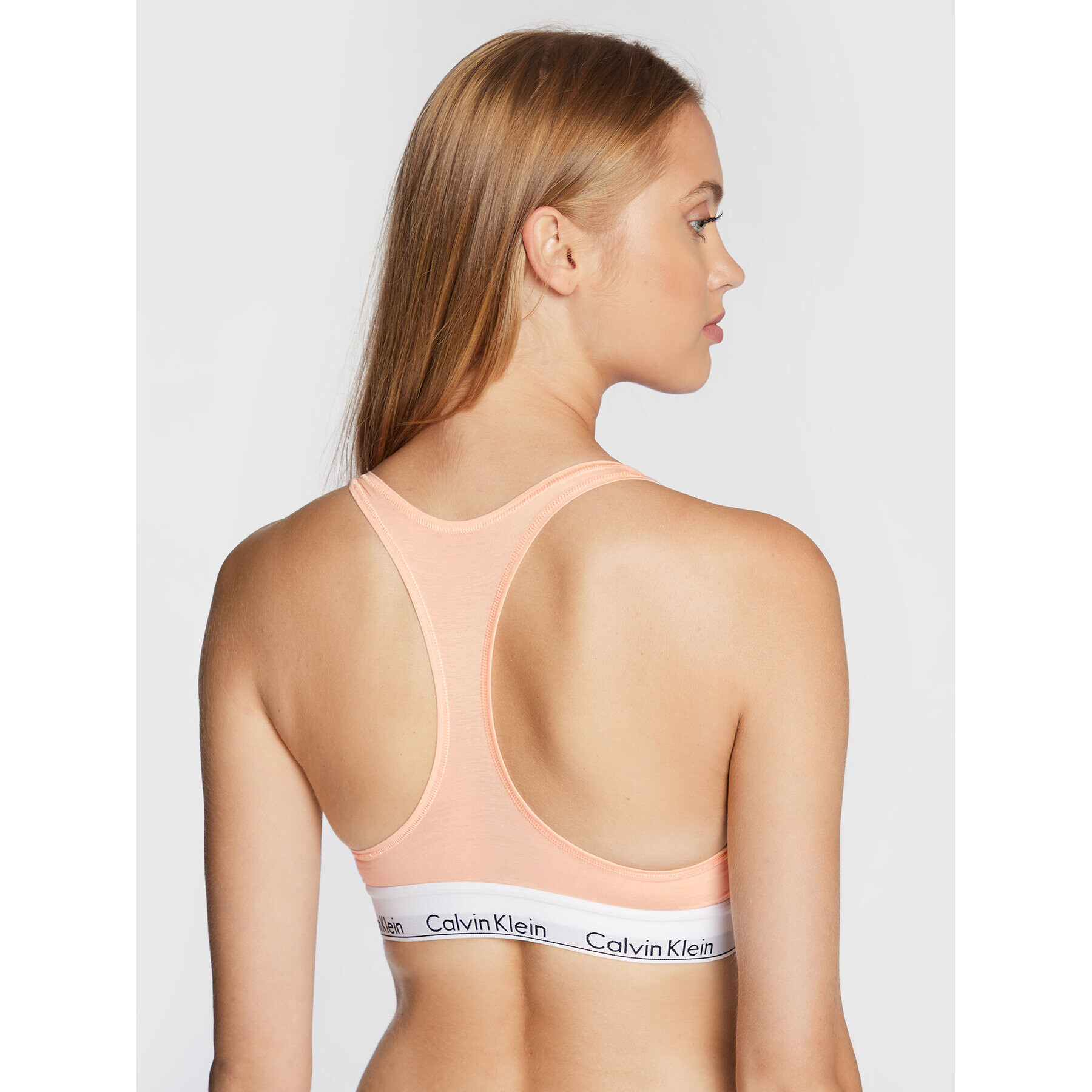 Calvin Klein Underwear Top nedrček 0000F3785E Oranžna - Pepit.si