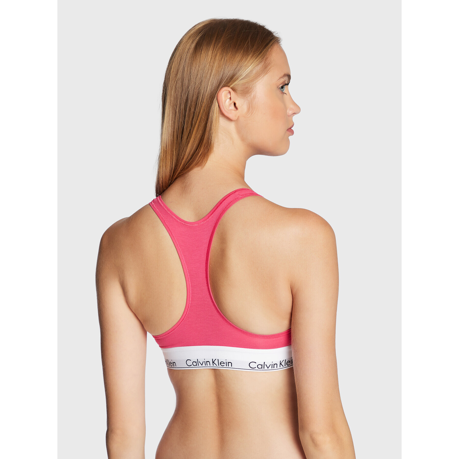 Calvin Klein Underwear Top nedrček 0000F3785E Roza - Pepit.si