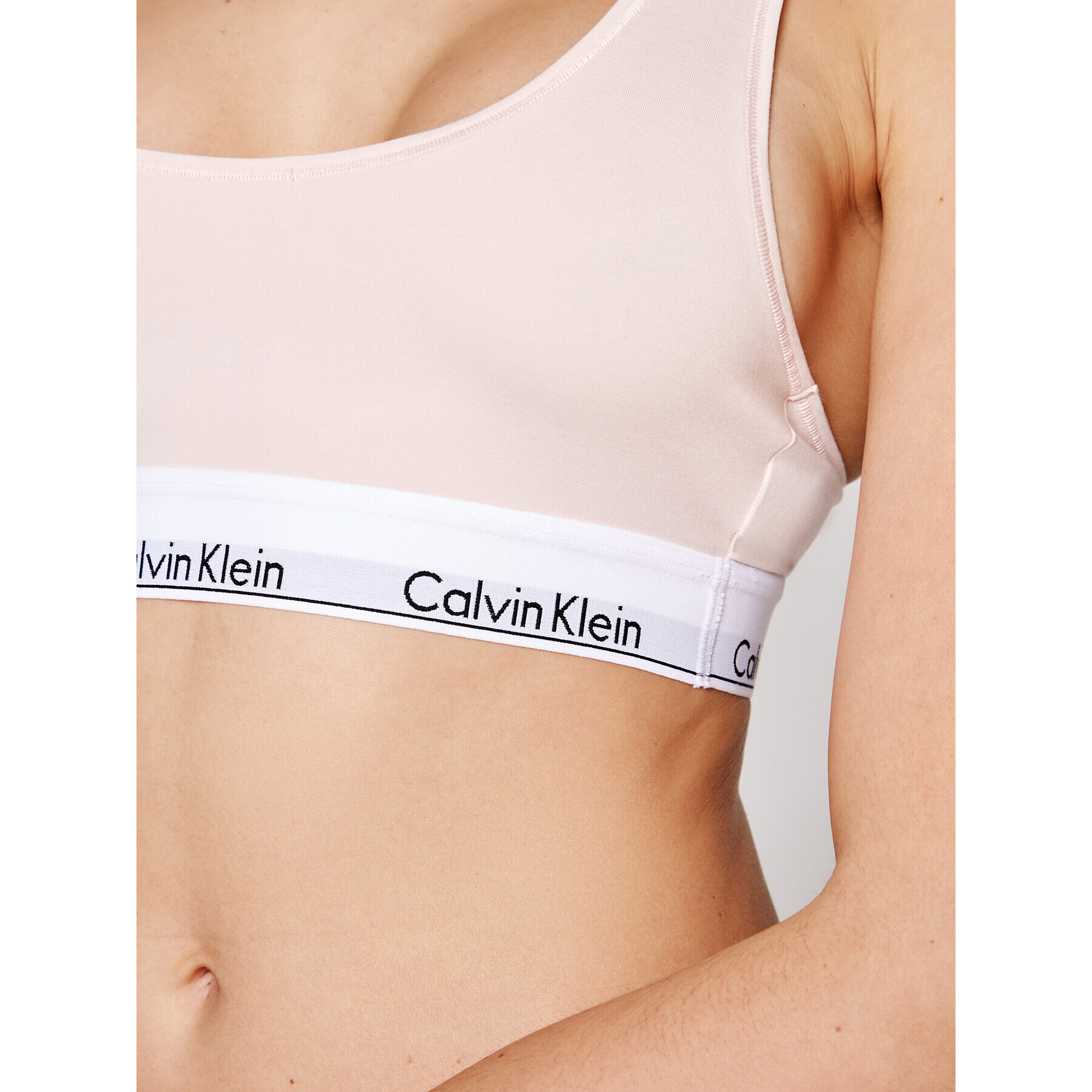 Calvin Klein Underwear Top nedrček 0000F3785E Roza - Pepit.si