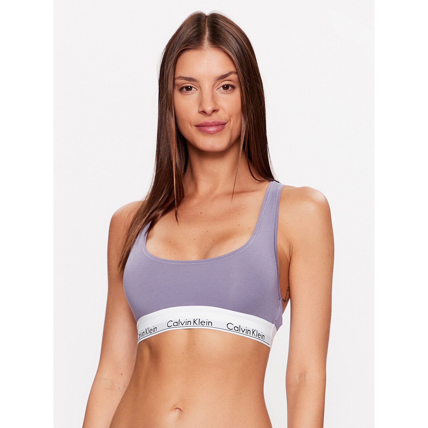 Calvin Klein Underwear Top nedrček 0000F3785E Vijolična - Pepit.si