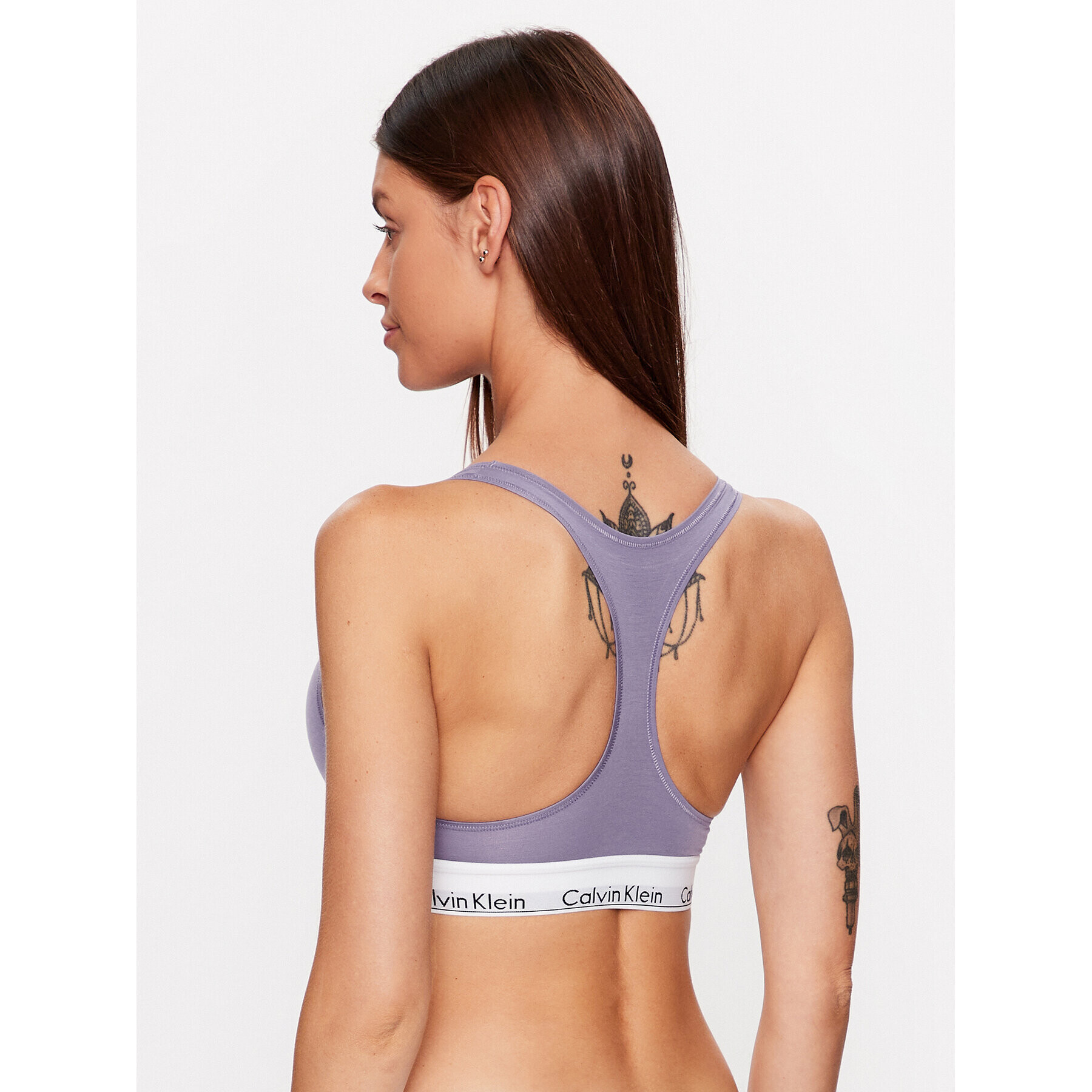 Calvin Klein Underwear Top nedrček 0000F3785E Vijolična - Pepit.si