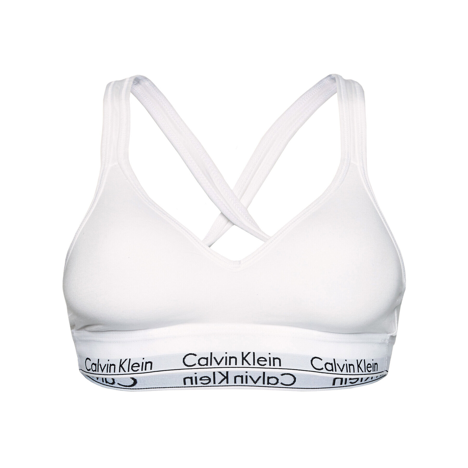 Calvin Klein Underwear Top nedrček 000QF1654E Bela - Pepit.si