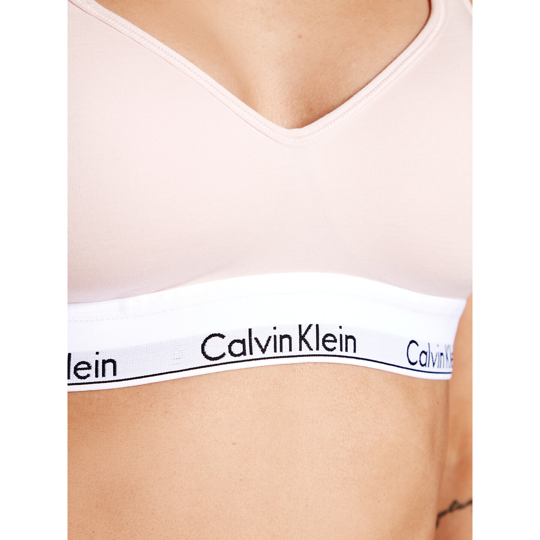 Calvin Klein Underwear Top nedrček 000QF1654E Roza - Pepit.si