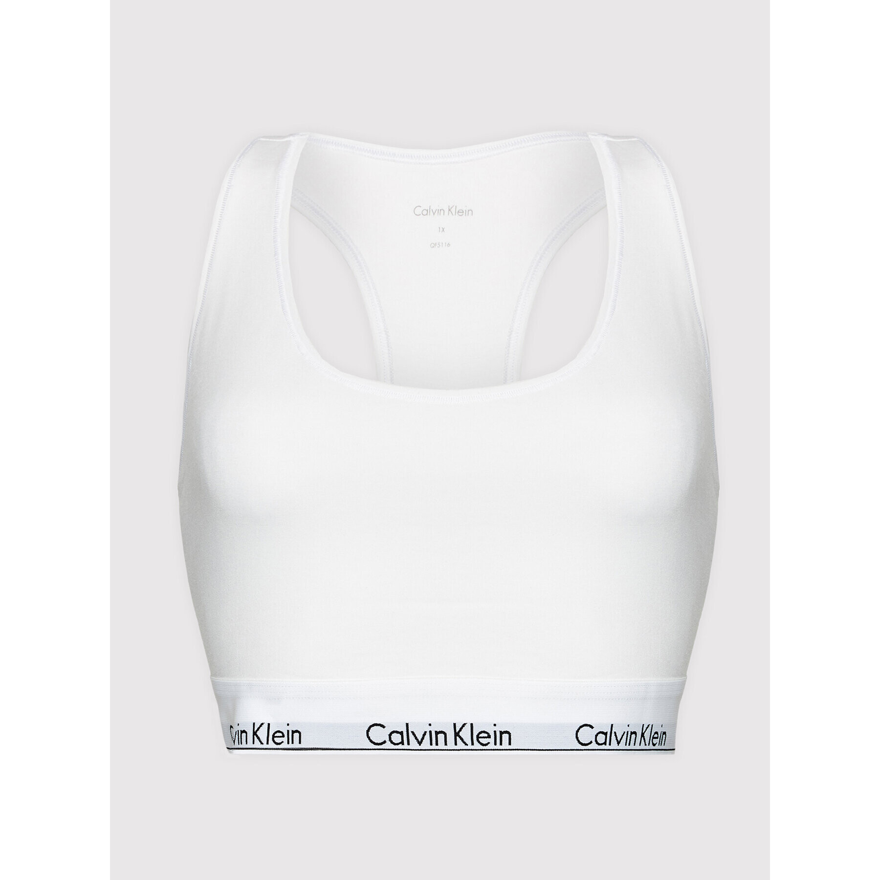 Calvin Klein Underwear Top nedrček 000QF5116E Bela - Pepit.si