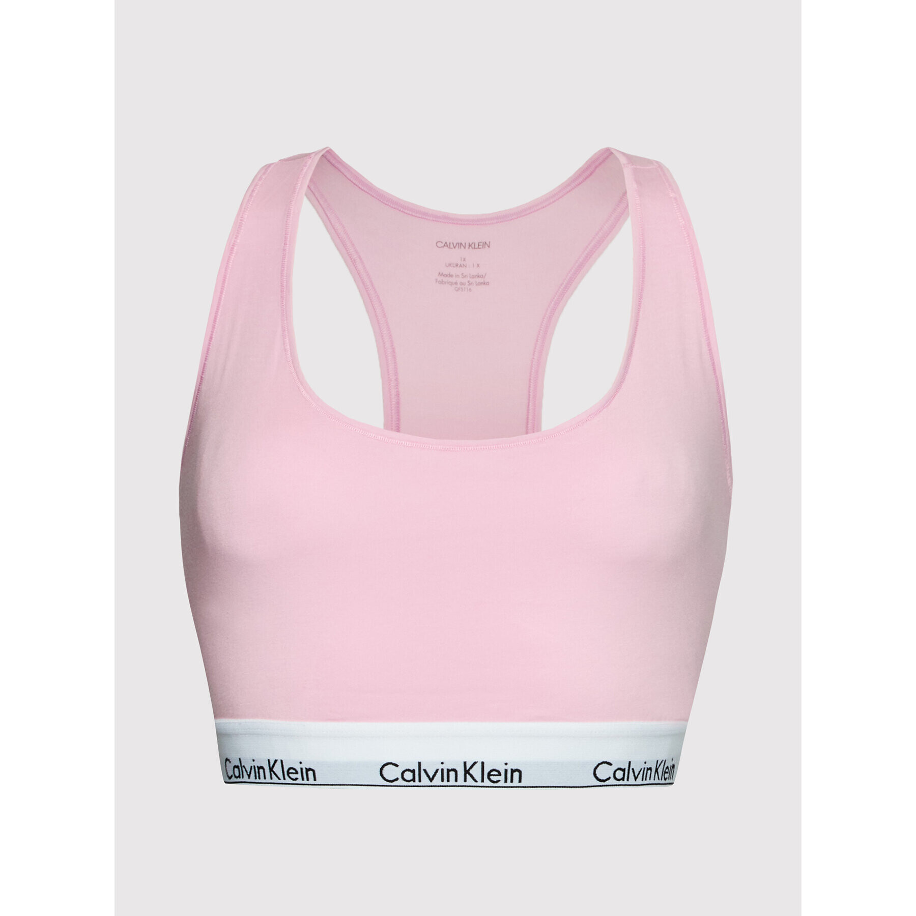 Calvin Klein Underwear Top nedrček 000QF5116E Roza - Pepit.si