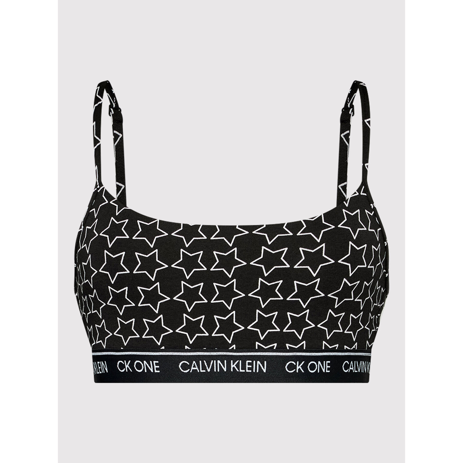 Calvin Klein Underwear Top nedrček 000QF5727E Črna - Pepit.si