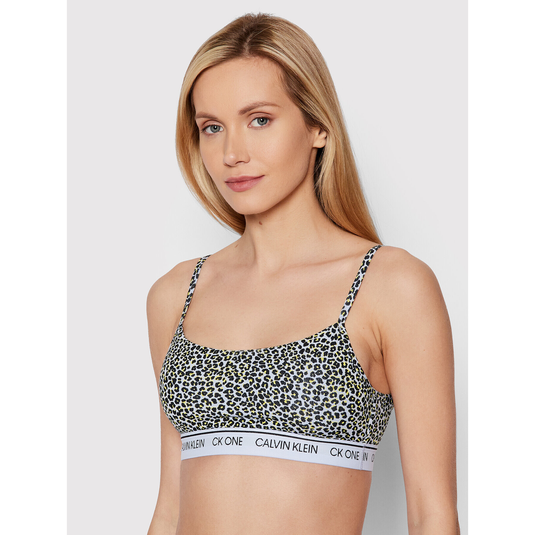 Calvin Klein Underwear Top nedrček 000QF5727E Pisana - Pepit.si