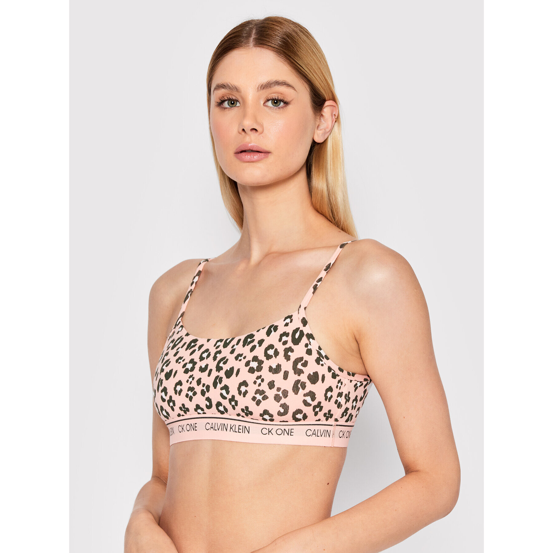 Calvin Klein Underwear Top nedrček 000QF5727E Roza - Pepit.si