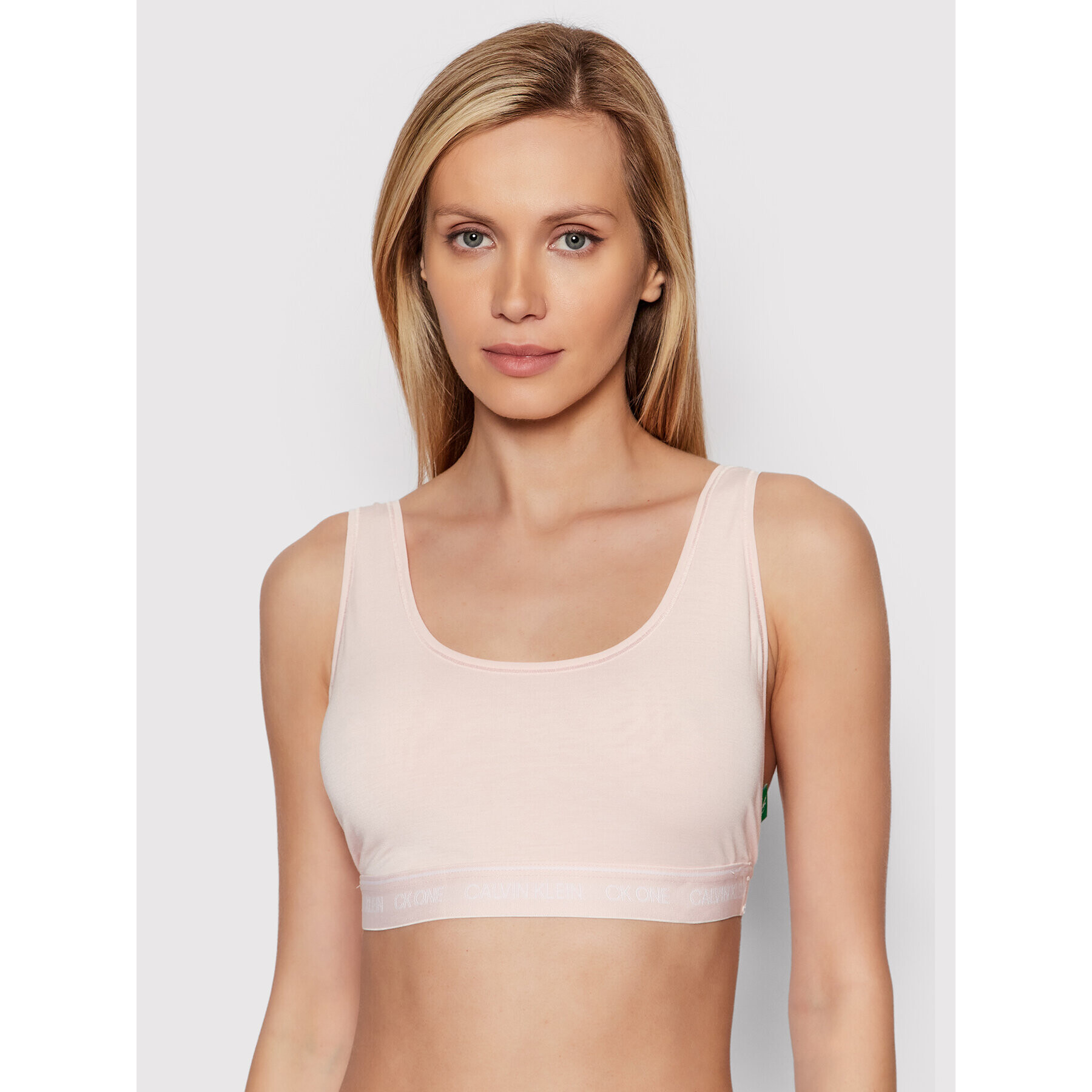 Calvin Klein Underwear Top nedrček 000QF6502E Roza - Pepit.si