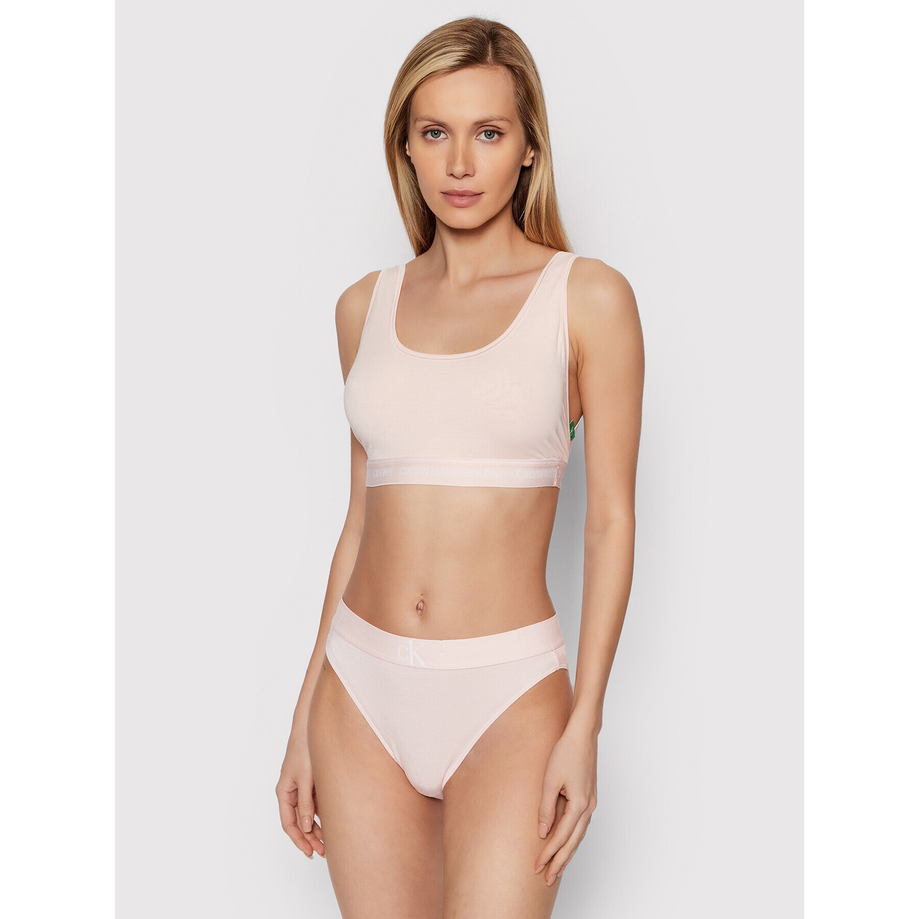 Calvin Klein Underwear Top nedrček 000QF6502E Roza - Pepit.si