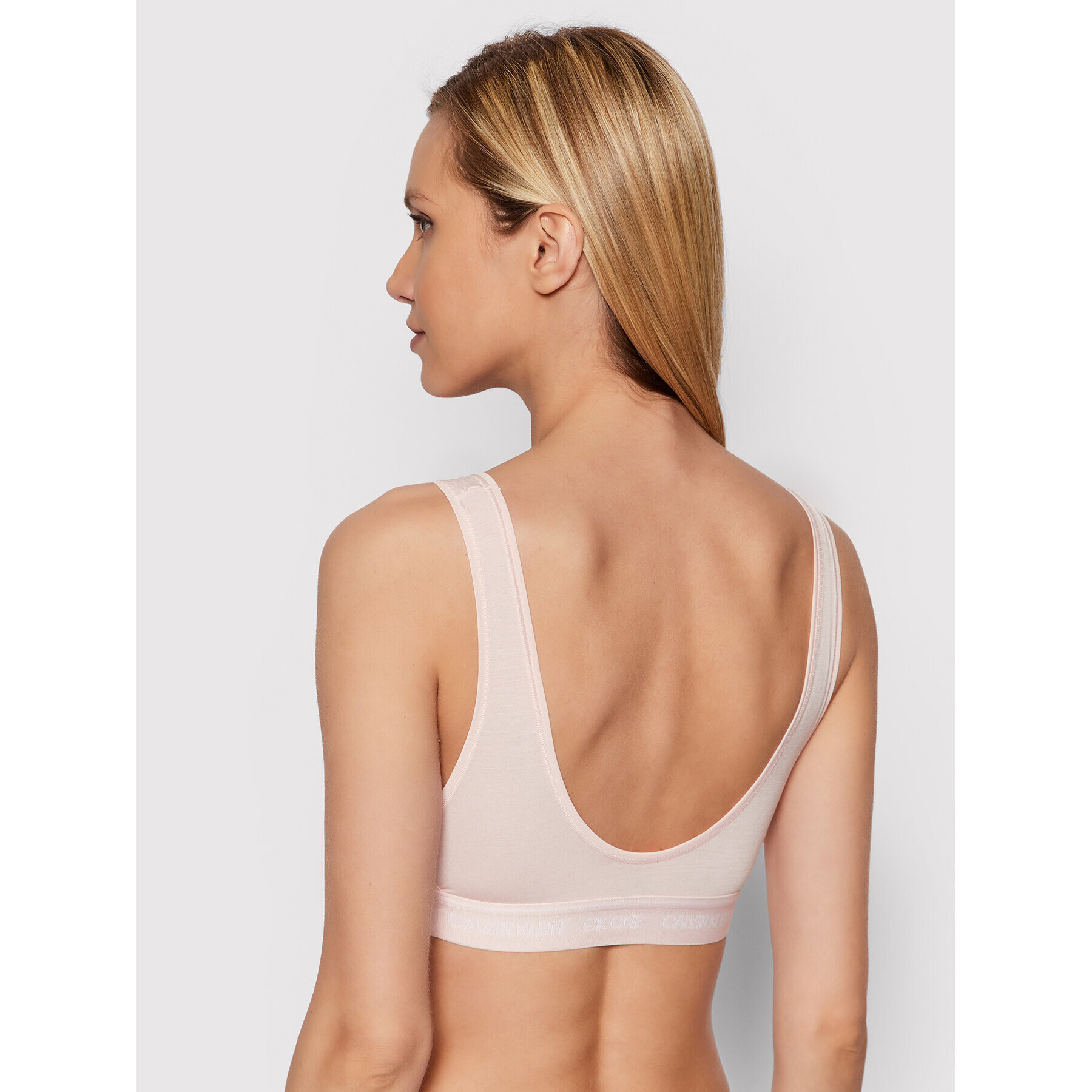 Calvin Klein Underwear Top nedrček 000QF6502E Roza - Pepit.si