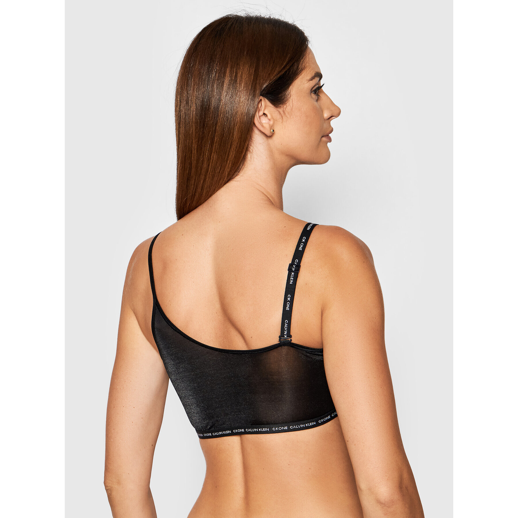 Calvin Klein Underwear Top nedrček 000QF6522E Črna - Pepit.si