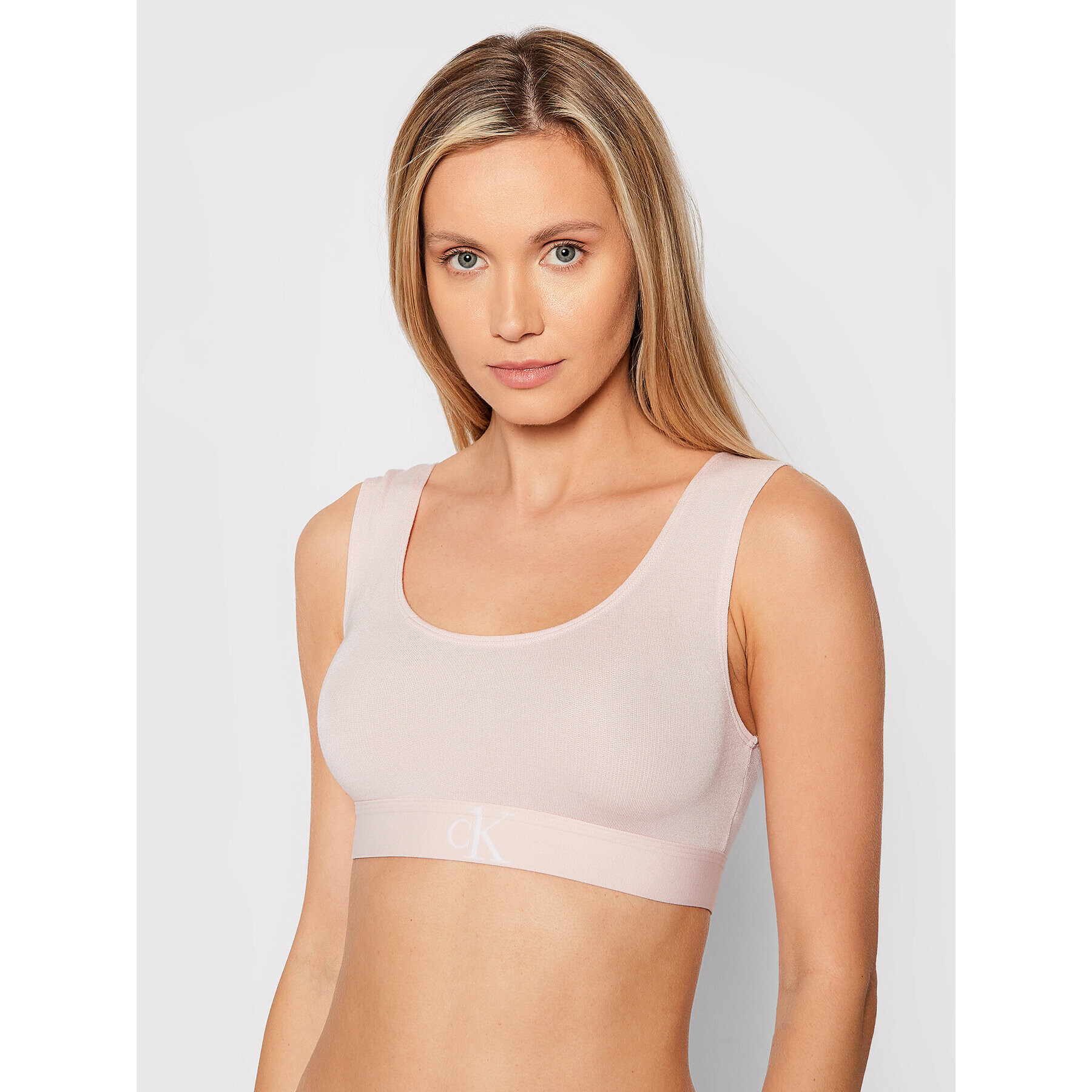 Calvin Klein Underwear Top nedrček 000QF6669E Roza - Pepit.si