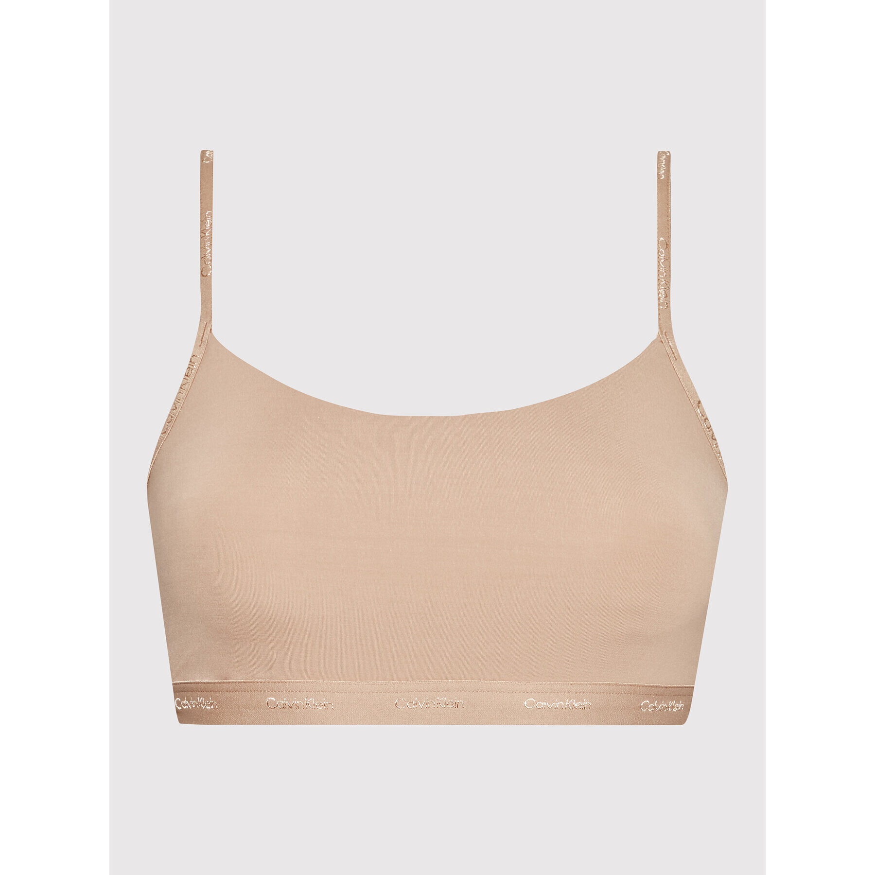 Calvin Klein Underwear Top nedrček 000QF6757E Bež - Pepit.si