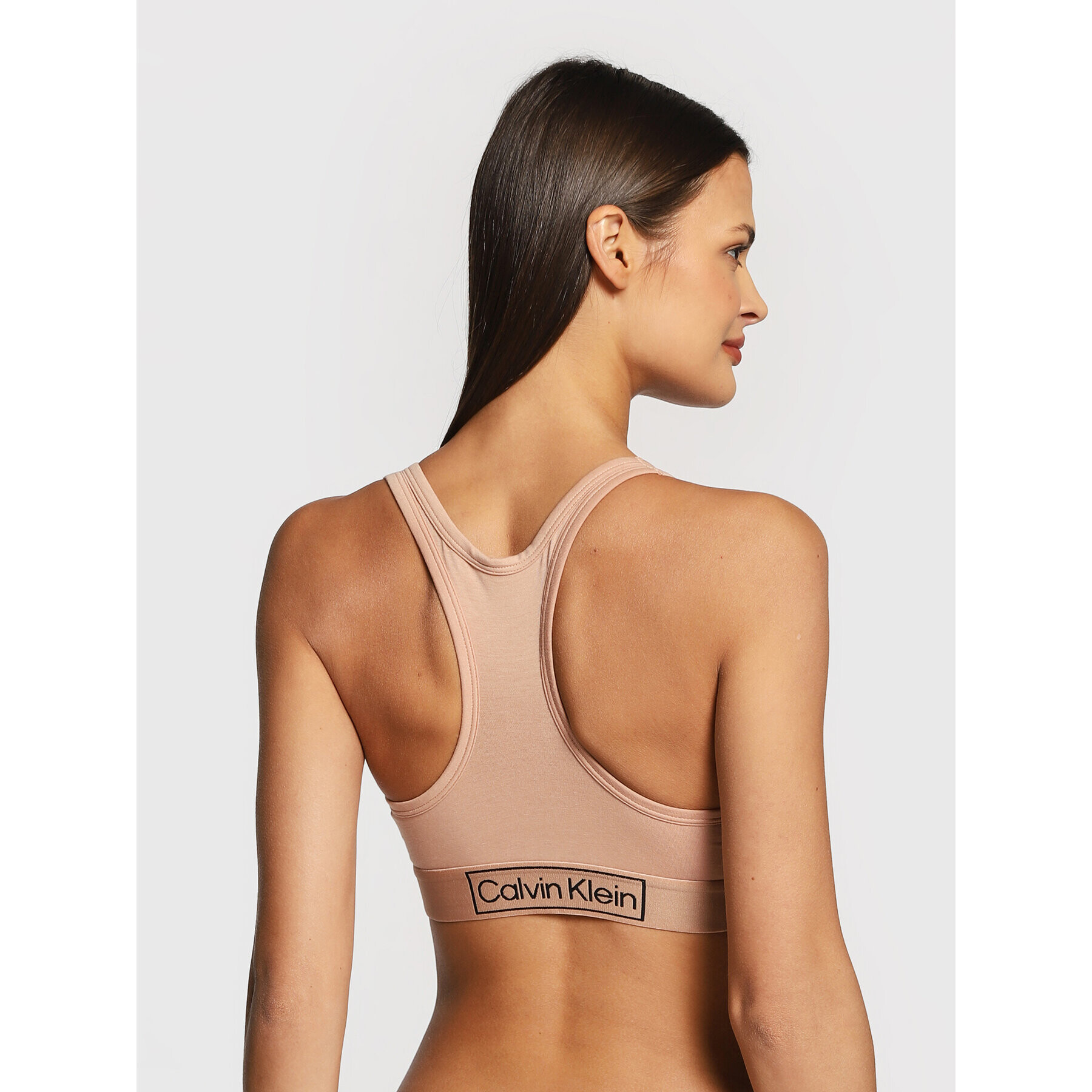 Calvin Klein Underwear Top nedrček 000QF6768E Bež - Pepit.si