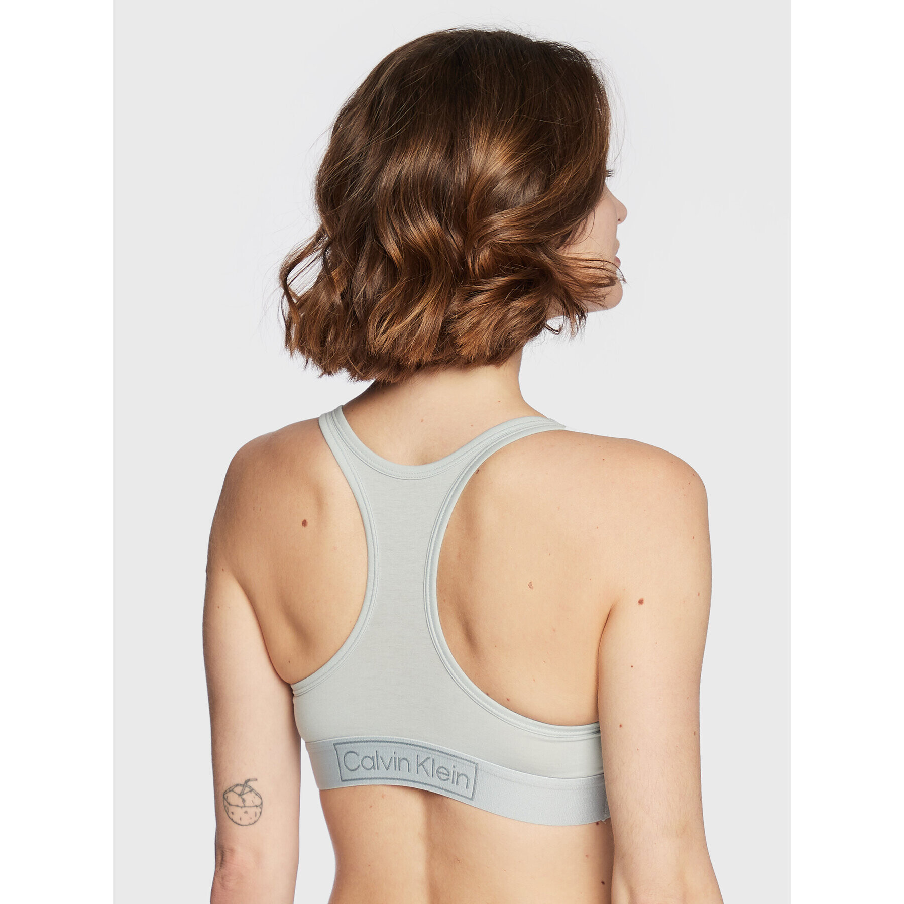 Calvin Klein Underwear Top nedrček 000QF6768E Zelena - Pepit.si