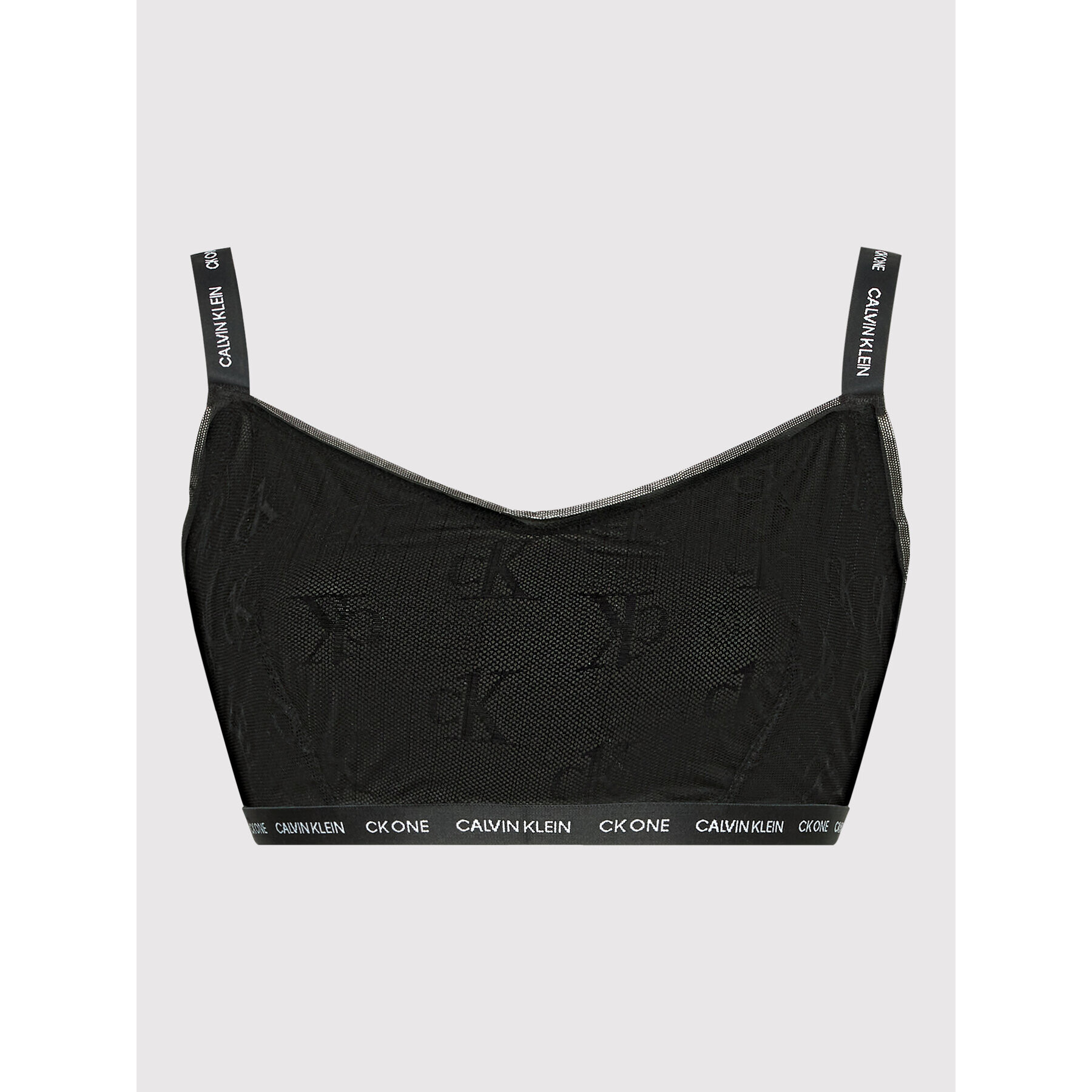 Calvin Klein Underwear Top nedrček 000QF6855E Črna - Pepit.si