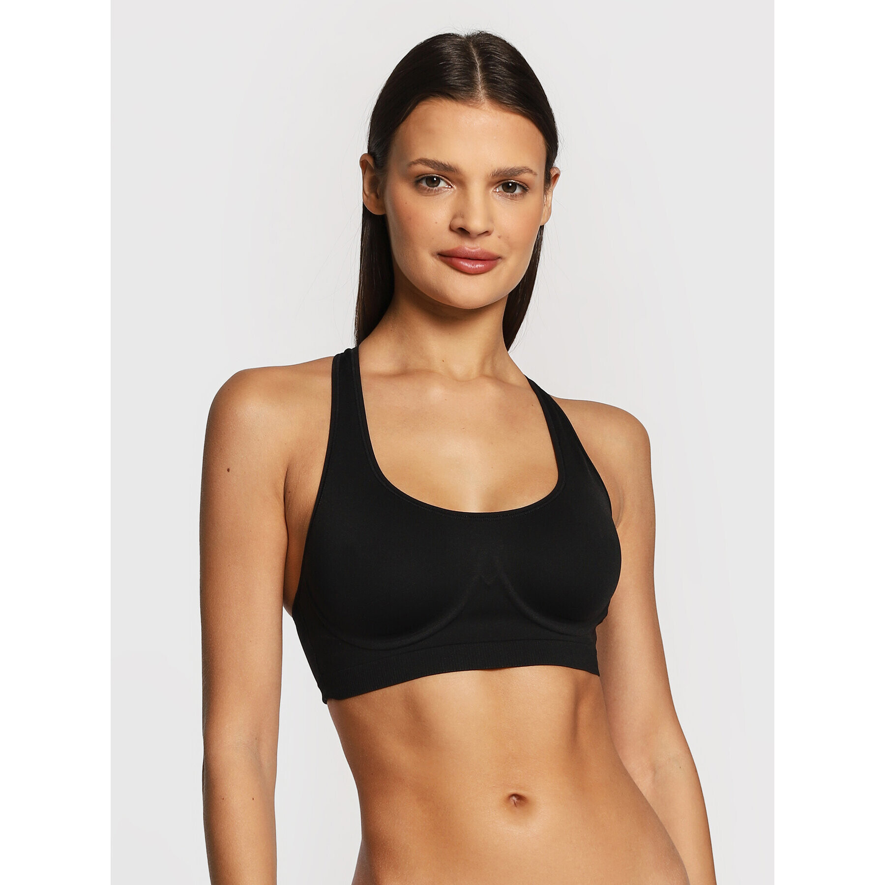 Calvin Klein Underwear Top nedrček 000QF6945E Črna - Pepit.si