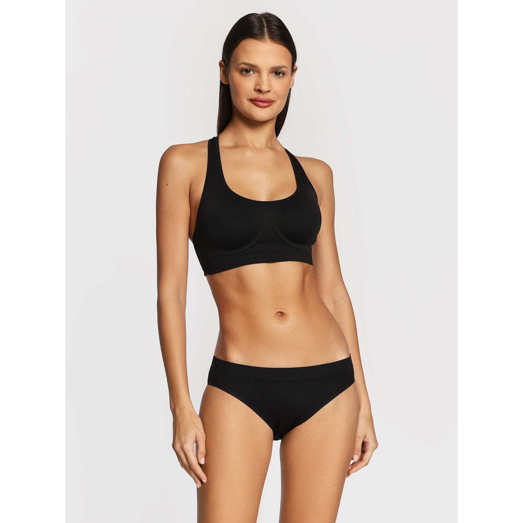 Calvin Klein Underwear Top nedrček 000QF6945E Črna - Pepit.si