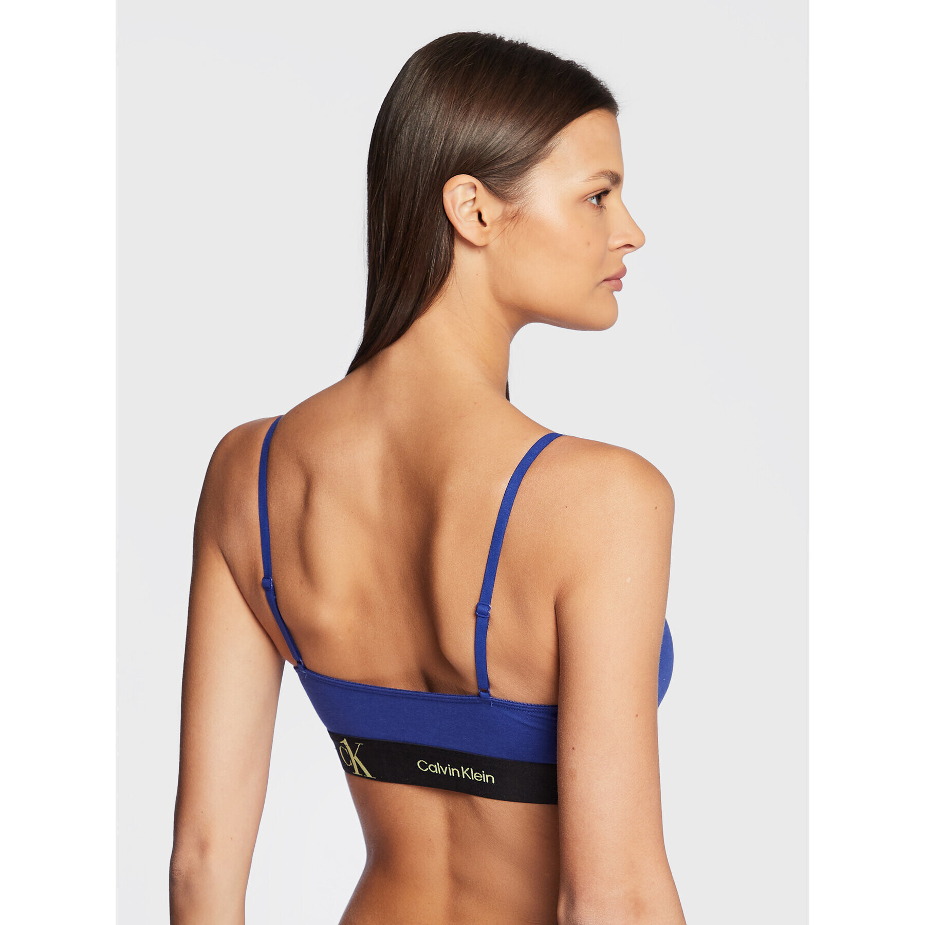 Calvin Klein Underwear Top nedrček 000QF6963E Mornarsko modra - Pepit.si