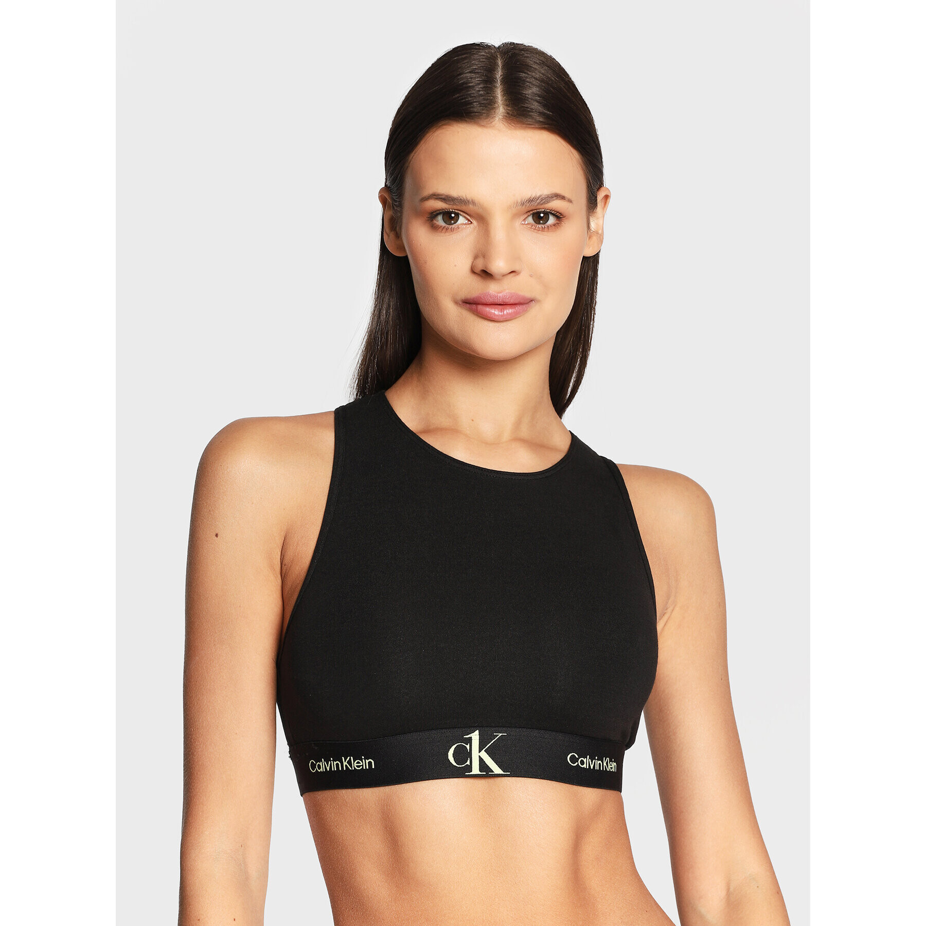 Calvin Klein Underwear Top nedrček 000QF6964E Črna - Pepit.si