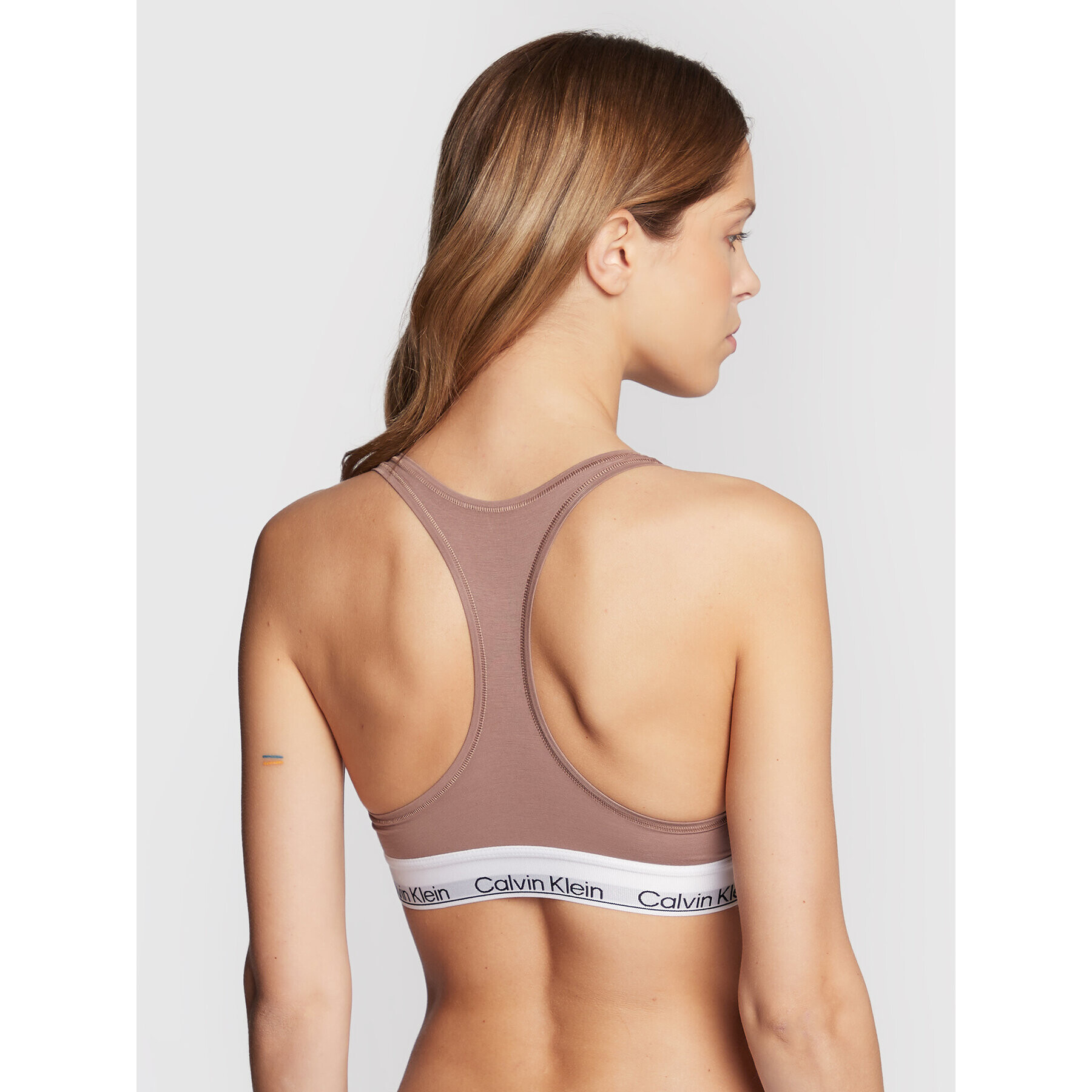 Calvin Klein Underwear Top nedrček 000QF7044E Bež - Pepit.si