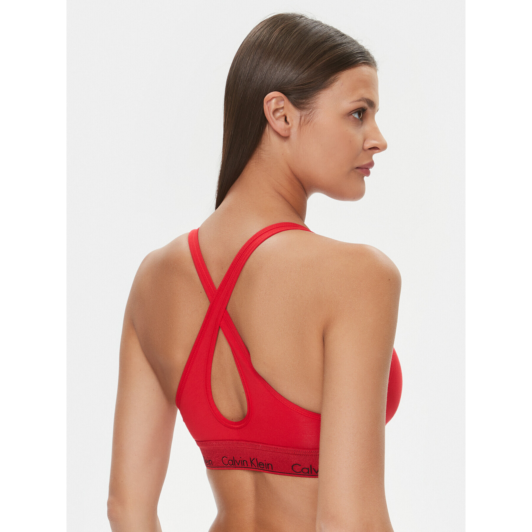 Calvin Klein Underwear Top nedrček 000QF7786E Rdeča - Pepit.si