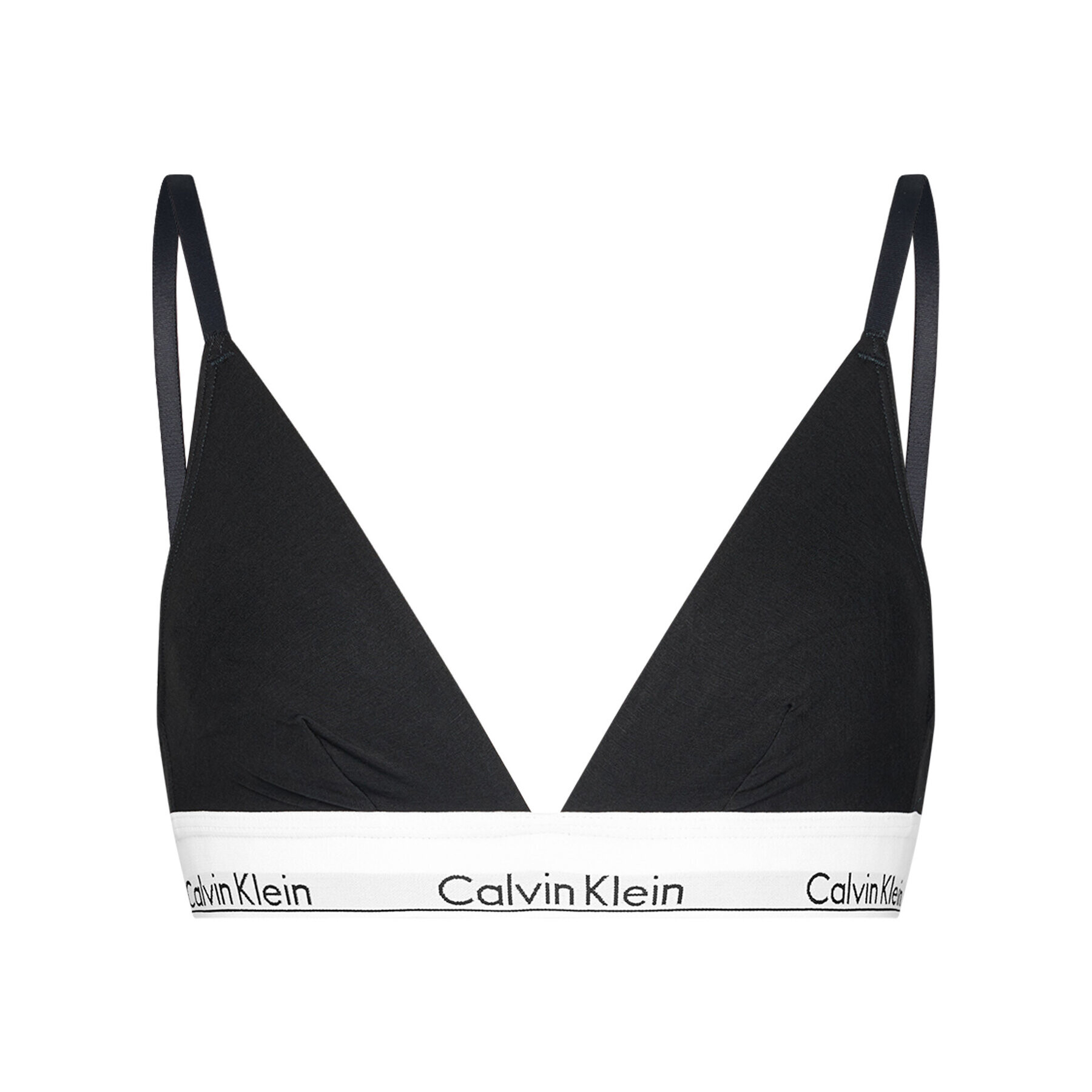 Calvin Klein Underwear Trikotni nedrček 000QF1061E Črna - Pepit.si