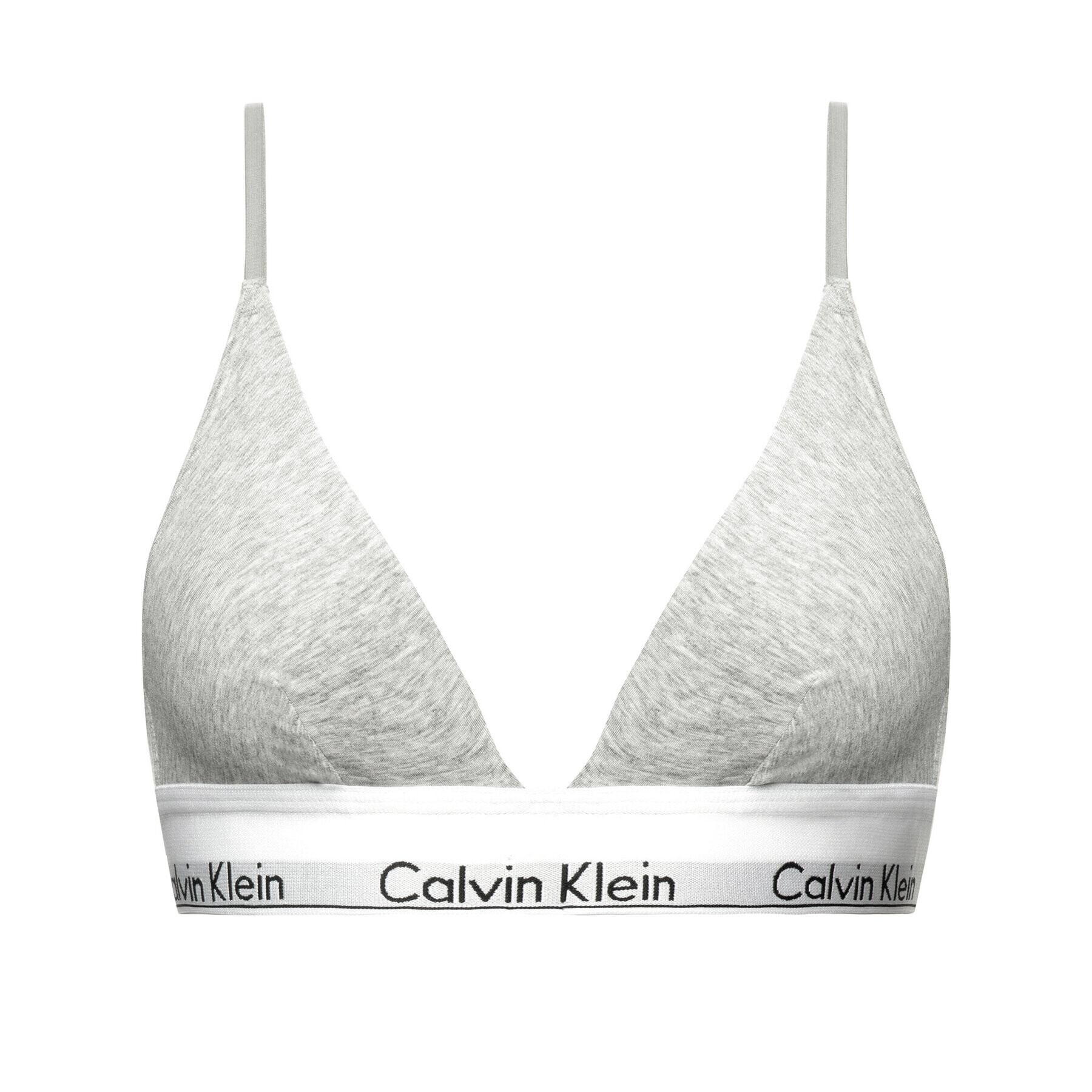 Calvin Klein Underwear Trikotni nedrček 000QF1061E Siva - Pepit.si