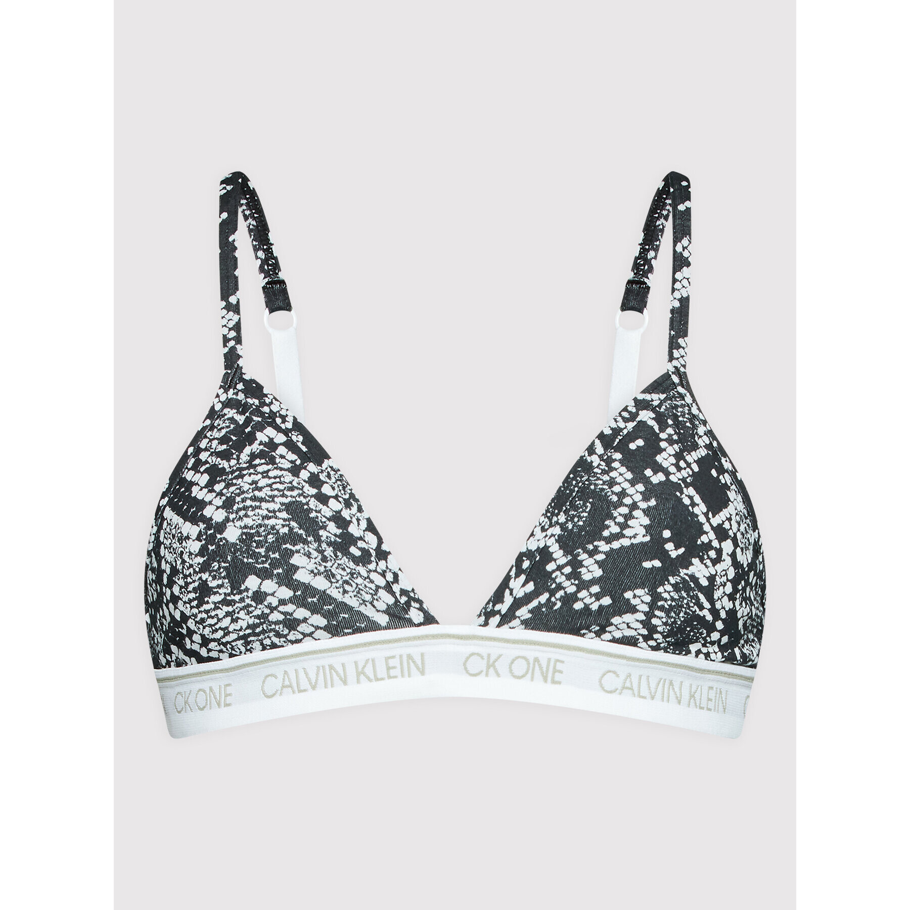 Calvin Klein Underwear Trikotni nedrček 000QF5953E Črna - Pepit.si