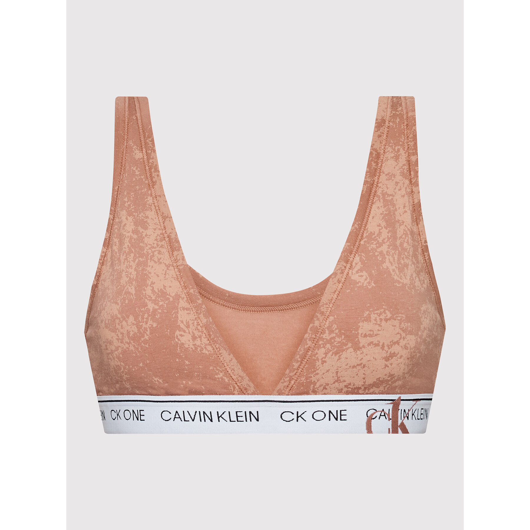 Calvin Klein Underwear Trikotni nedrček 000QF6763E Roza - Pepit.si